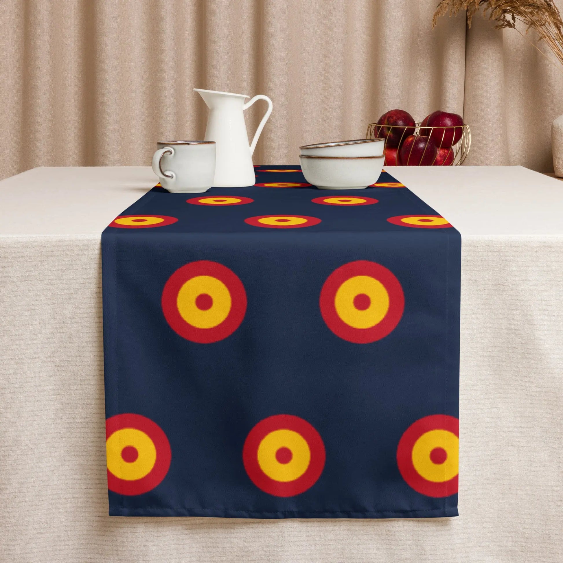 Comprar Camino de mesa Escarapela Bandera España La Flamenca de Borgoña Patricia Muñoz VOX