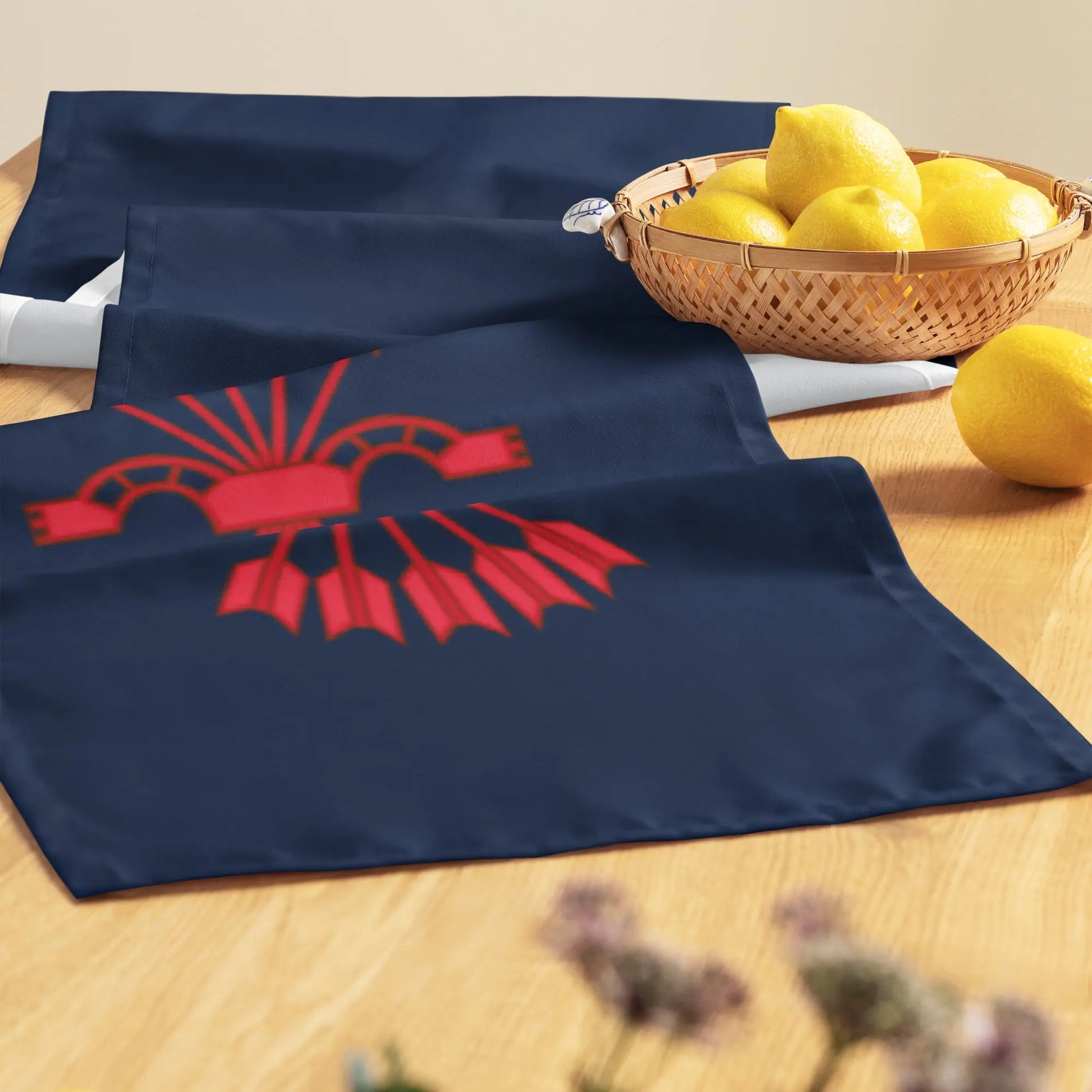 Comprar Camino de mesa Falange Bandera España La Flamenca de Borgoña Patricia Muñoz VOX