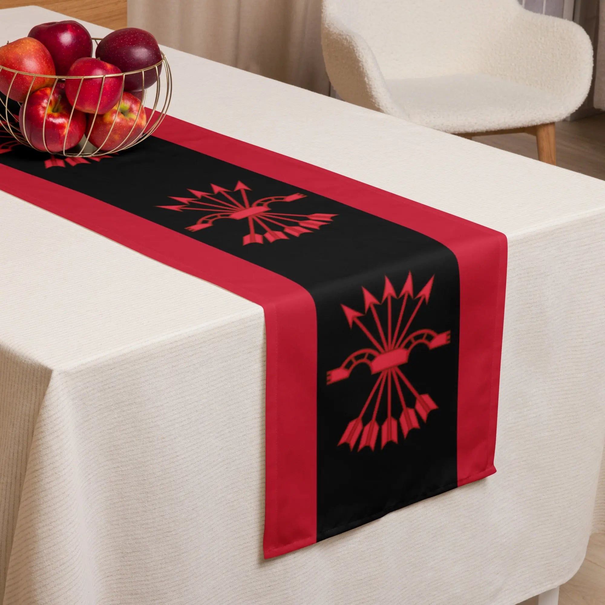 Comprar Camino de mesa Falange Bandera España La Flamenca de Borgoña Patricia Muñoz VOX