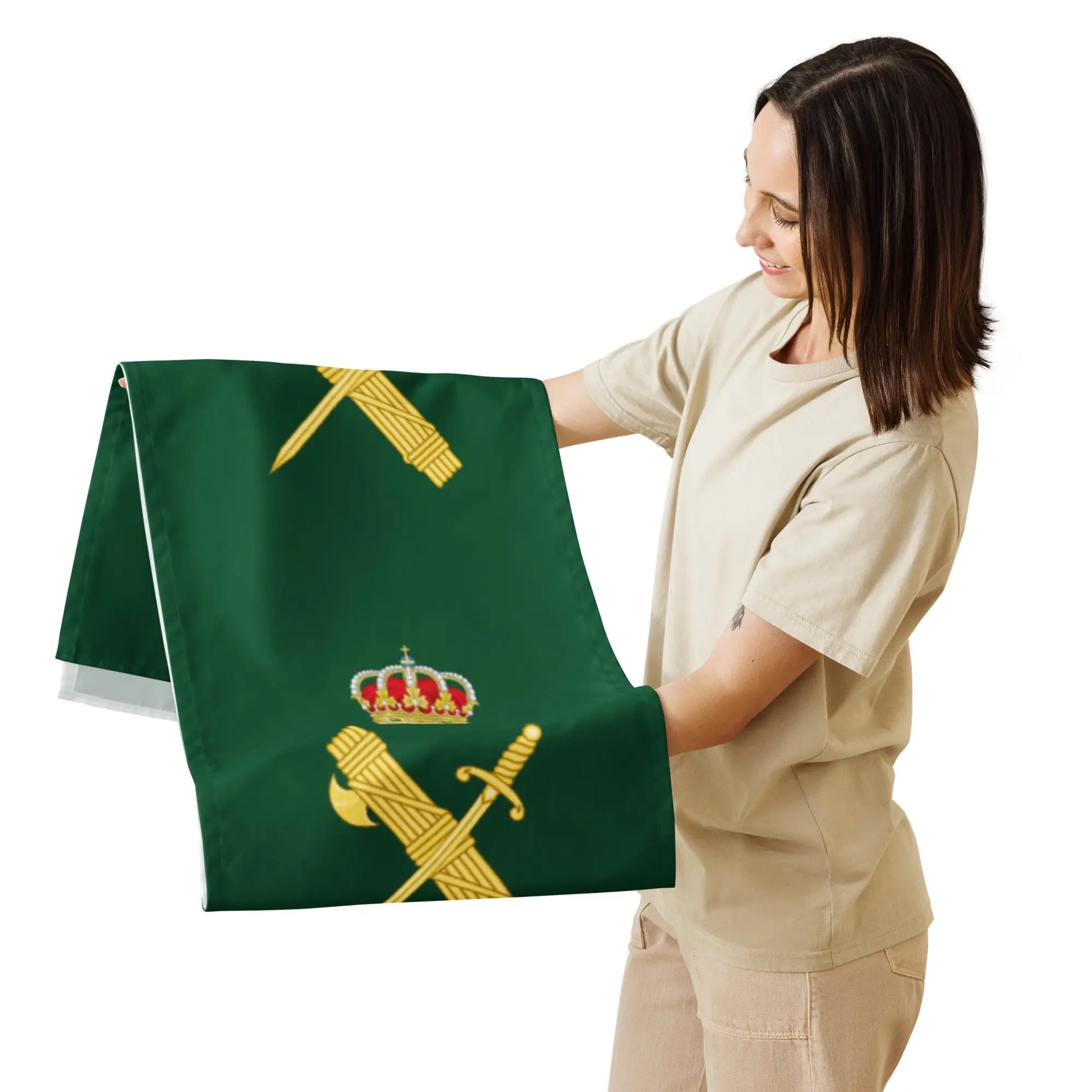 Comprar Camino de mesa Guardia Civil Bandera España La Flamenca de Borgoña Patricia Muñoz VOX
