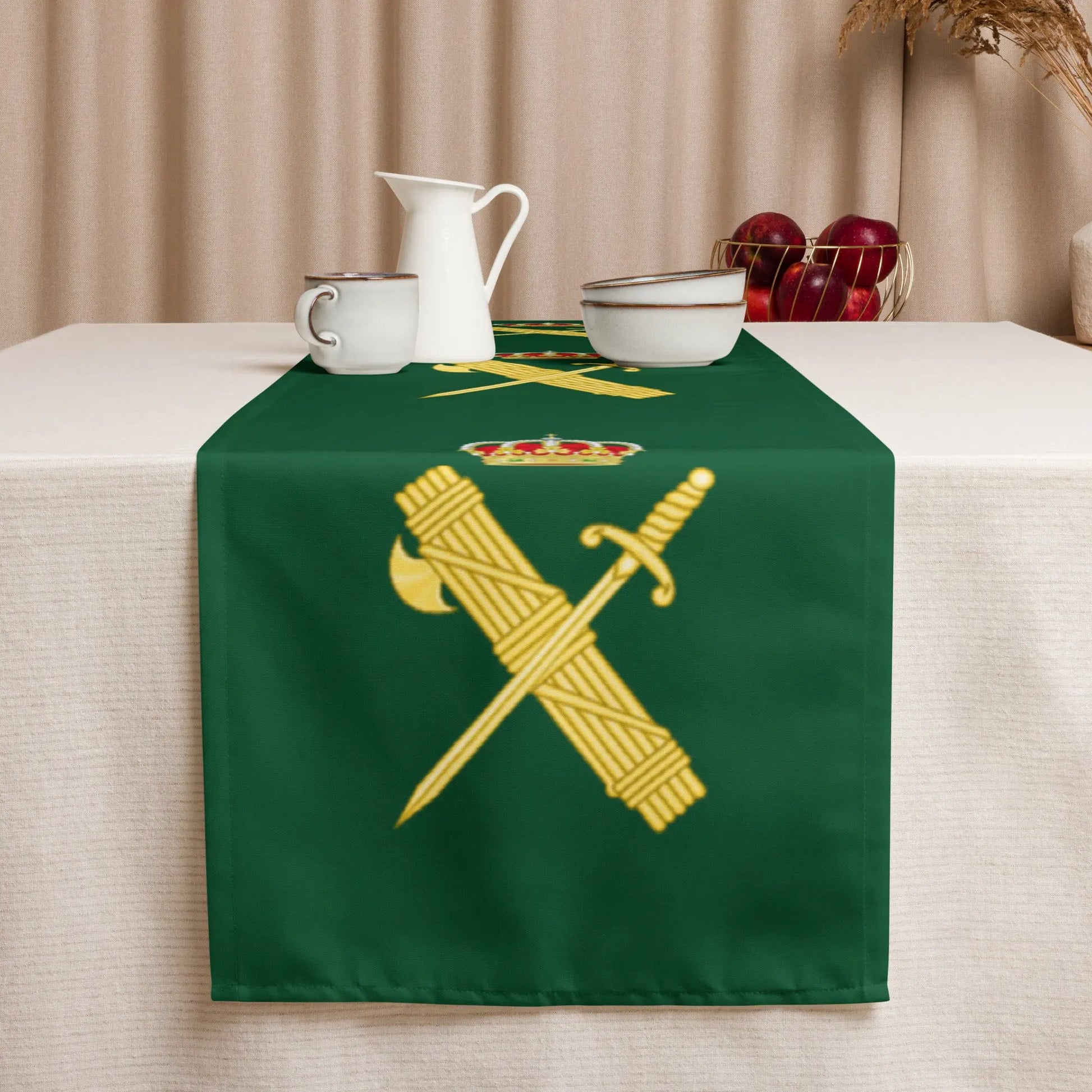 Comprar Camino de mesa Guardia Civil Bandera España La Flamenca de Borgoña Patricia Muñoz VOX