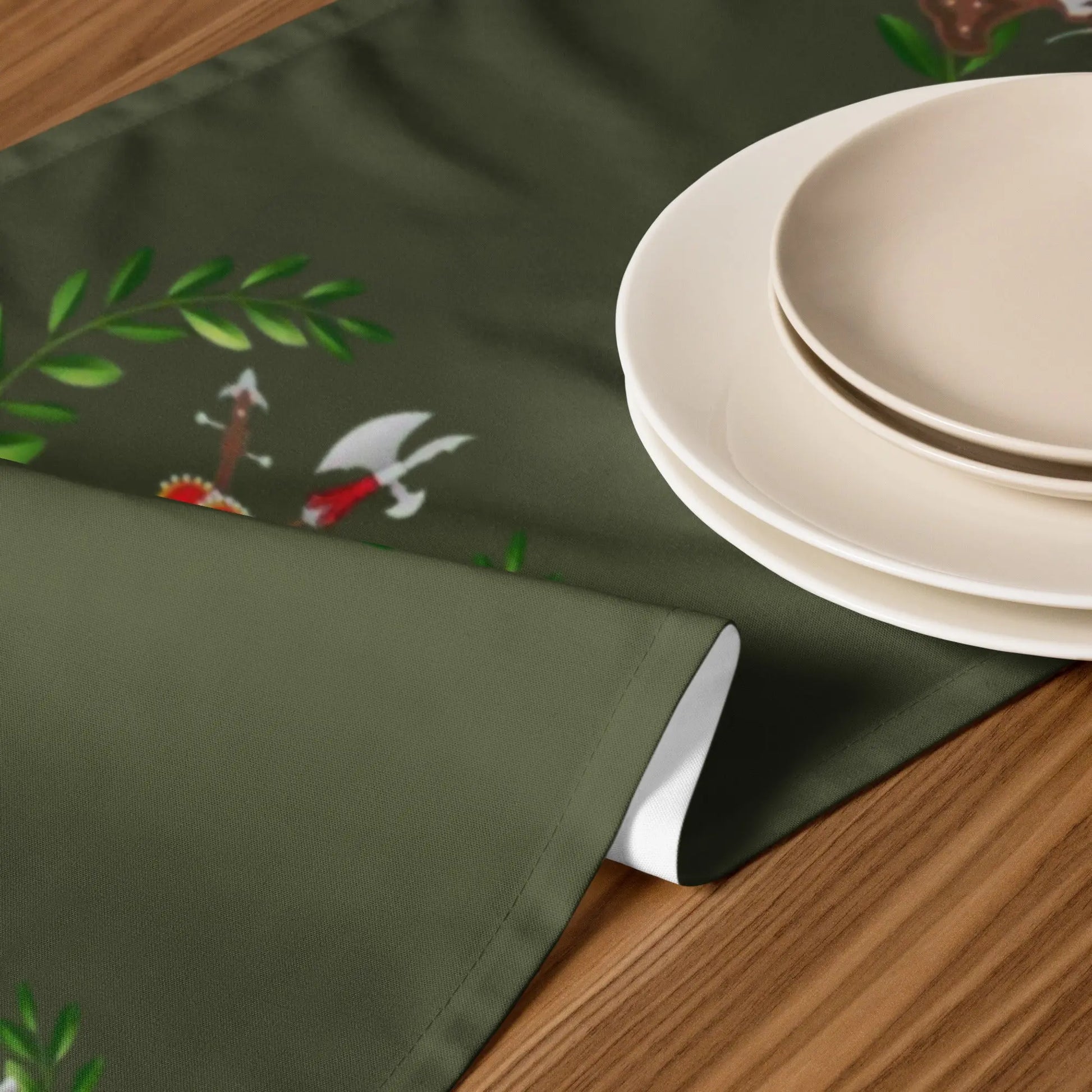 Comprar Camino de mesa Legión Española Bandera España La Flamenca de Borgoña Patricia Muñoz VOX