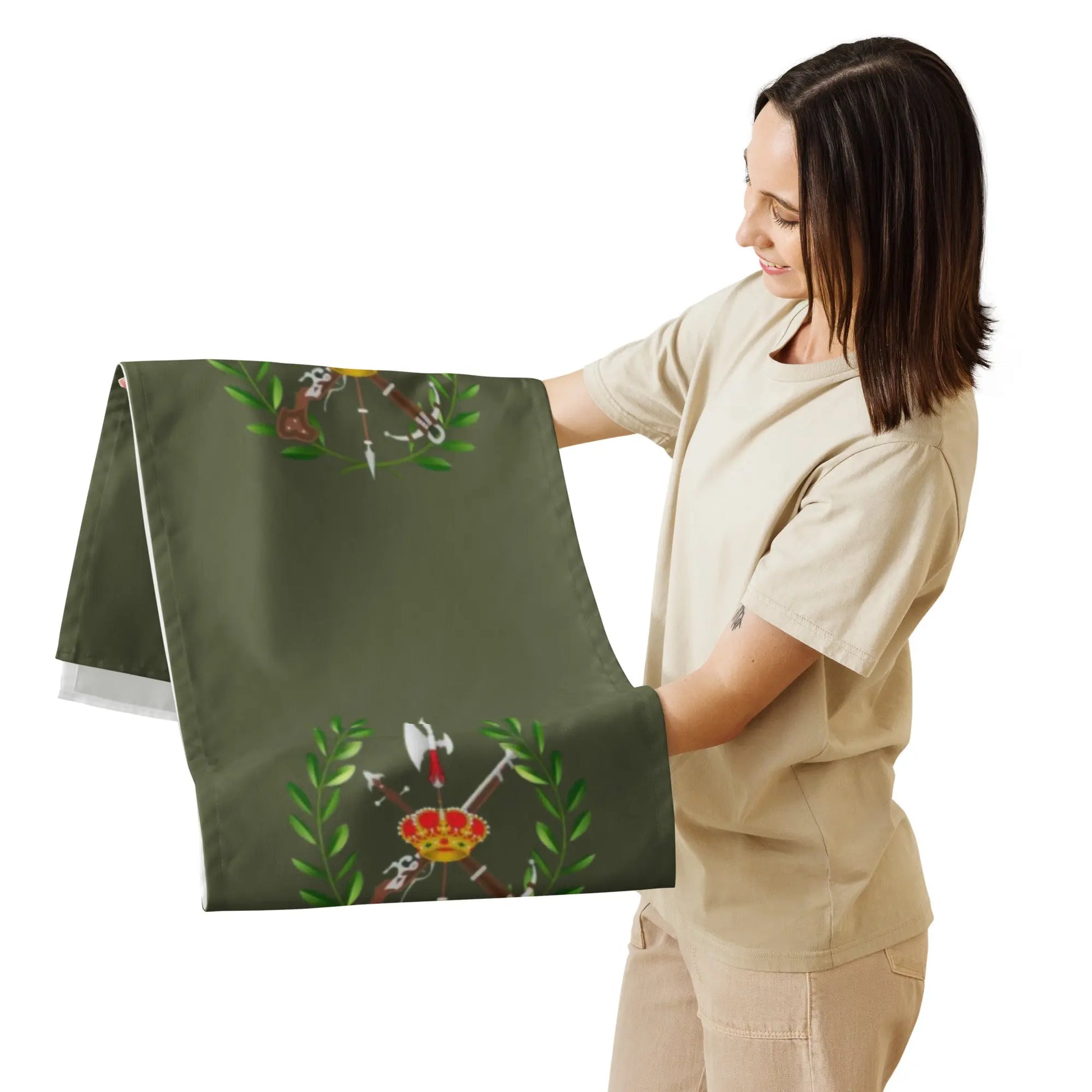 Comprar Camino de mesa Legión Española Bandera España La Flamenca de Borgoña Patricia Muñoz VOX