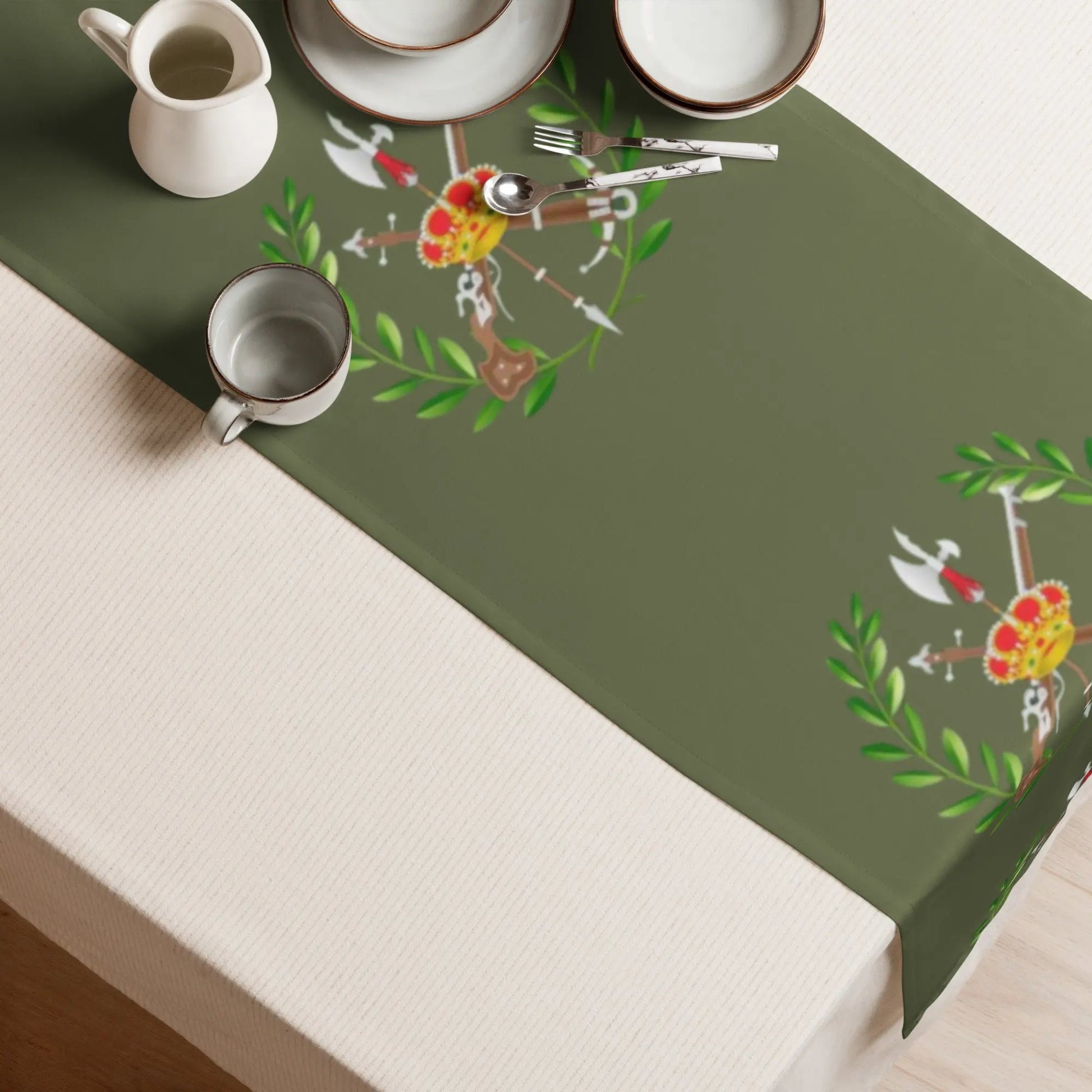 Comprar Camino de mesa Legión Española Bandera España La Flamenca de Borgoña Patricia Muñoz VOX