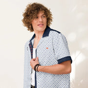 Comprar Camisa Alta Mar I manga corta unisex Bandera España La Flamenca de Borgoña Patricia Muñoz VOX