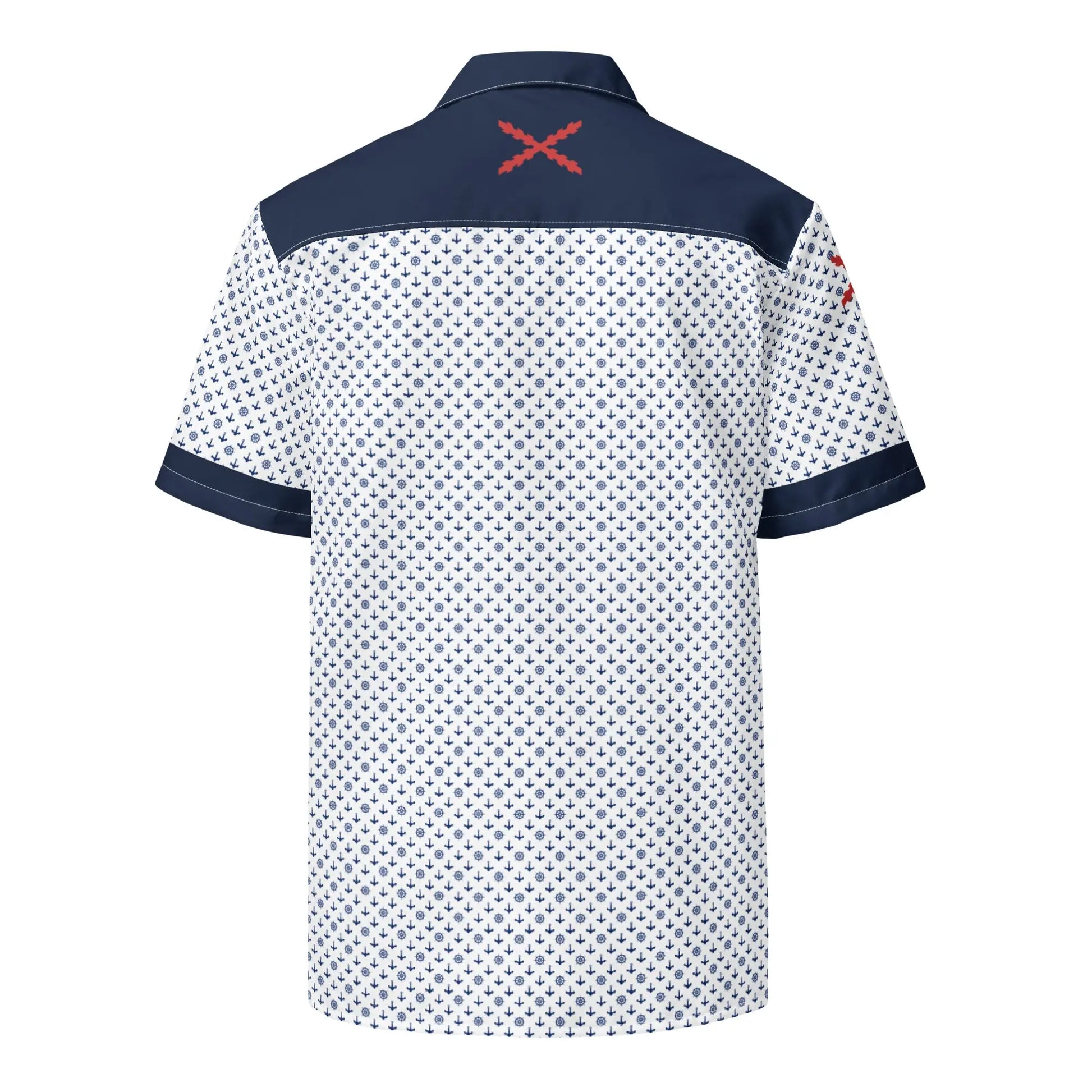 Comprar Camisa Alta Mar I manga corta unisex Bandera España La Flamenca de Borgoña Patricia Muñoz VOX