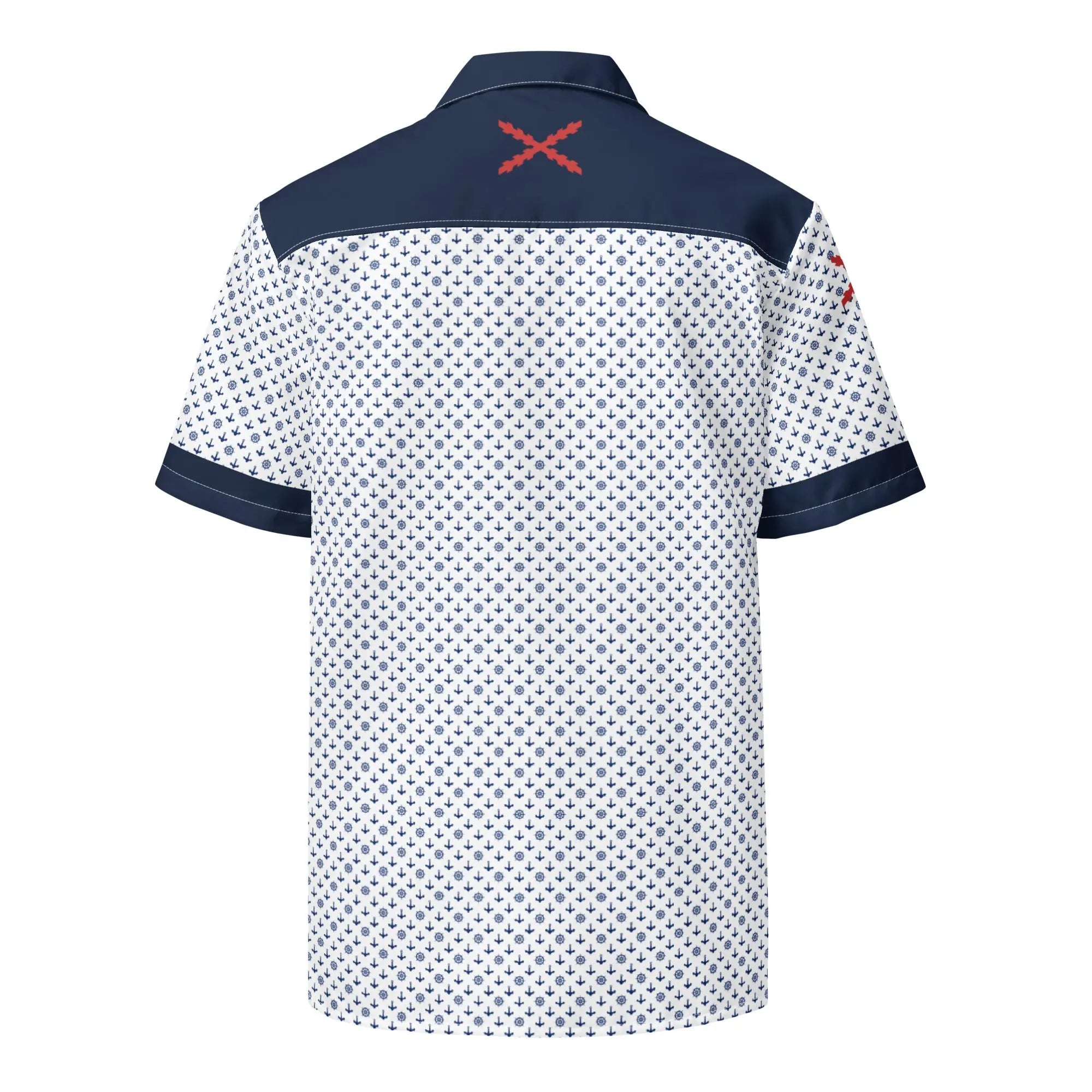 Comprar Camisa Alta Mar I manga corta unisex Bandera España La Flamenca de Borgoña Patricia Muñoz VOX