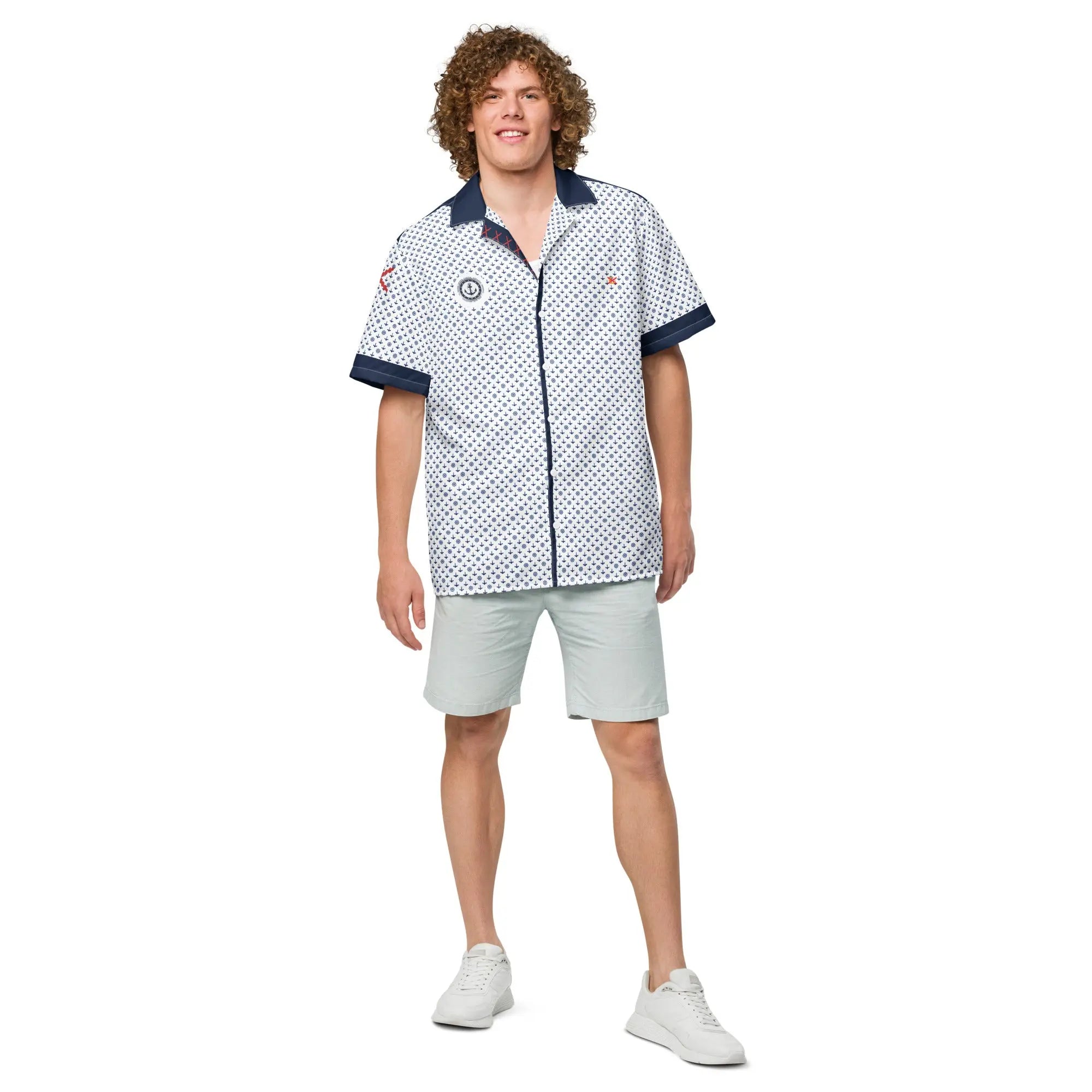 Comprar Camisa Alta Mar I manga corta unisex Bandera España La Flamenca de Borgoña Patricia Muñoz VOX