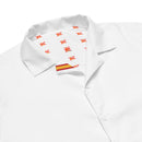 Comprar Camisa Bandera España blanca manga corta unisex La Flamenca de Borgoña, Bandera de España, Cruz de Borgoña, Patricia Muñoz, VOX, Santiago Abascal