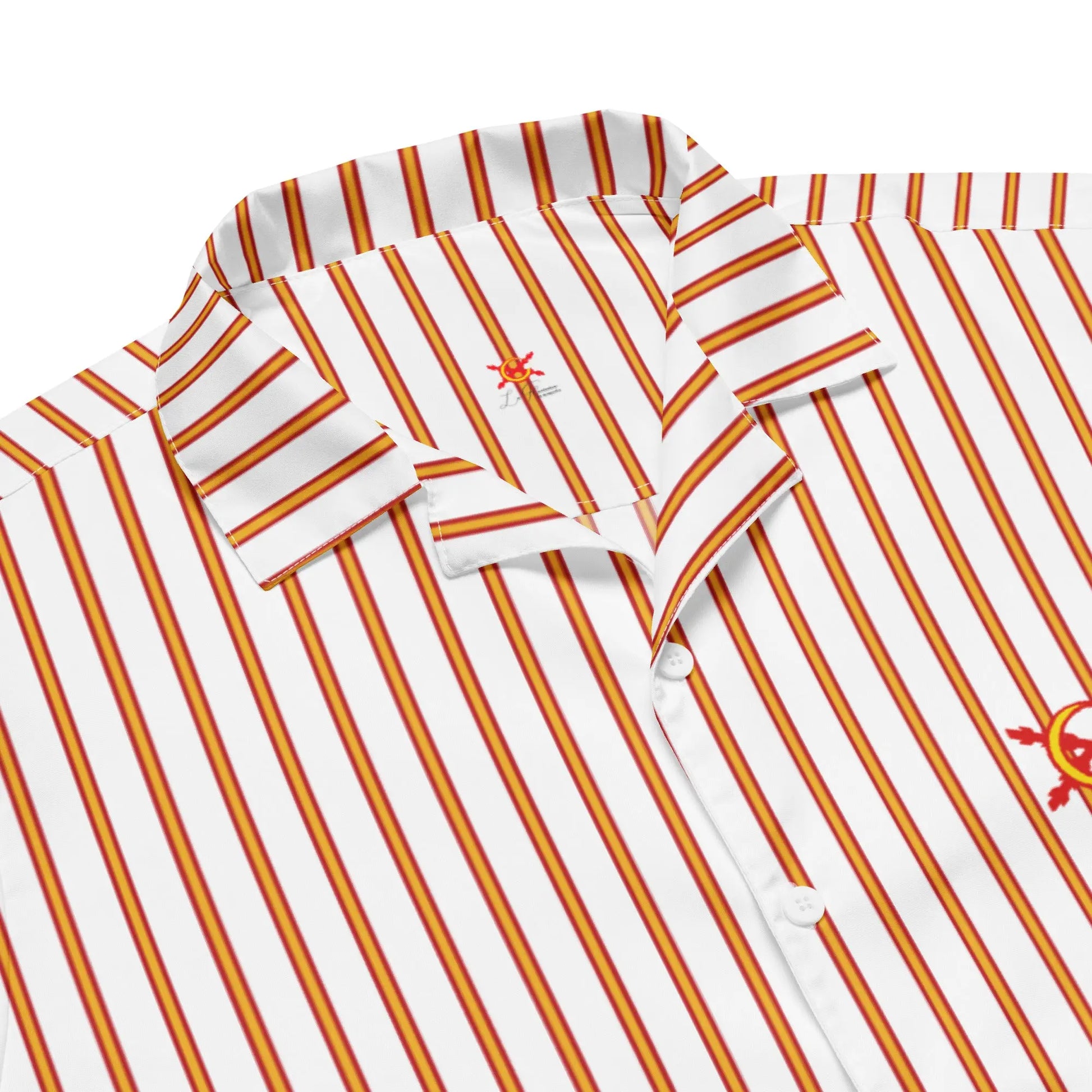 Comprar Camisa Bandera España líneas manga corta unisex La Flamenca de Borgoña, Bandera de España, Cruz de Borgoña, Patricia Muñoz, VOX, Santiago Abascal