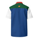 Comprar Camisa Cruz de Borgoña multicolor manga corta unisex La Flamenca de Borgoña, Bandera de España, Cruz de Borgoña, Patricia Muñoz, VOX, Santiago Abascal