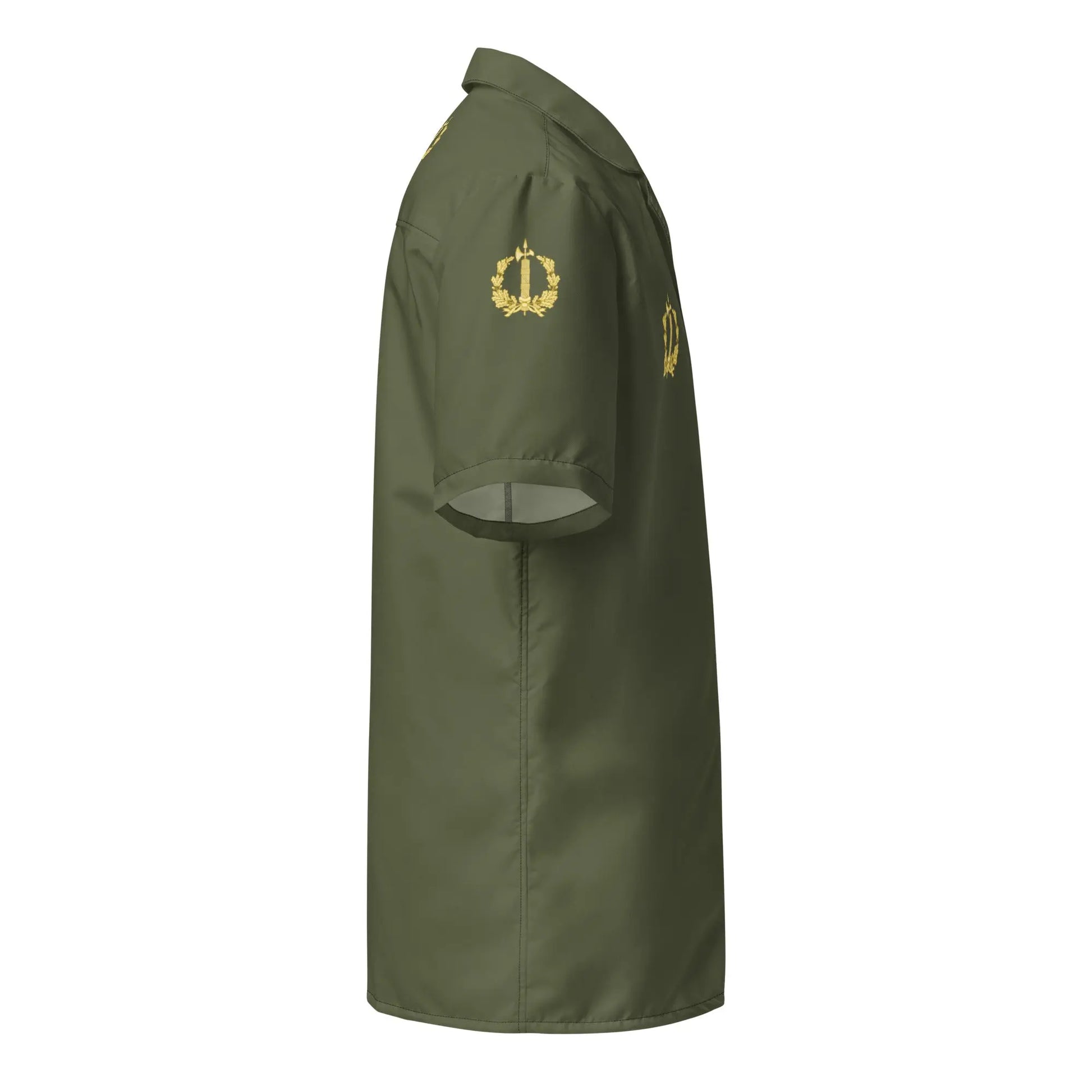 Comprar Camisa Cuerpo Jurídico Militar manga corta unisex Bandera España La Flamenca de Borgoña Patricia Muñoz VOX