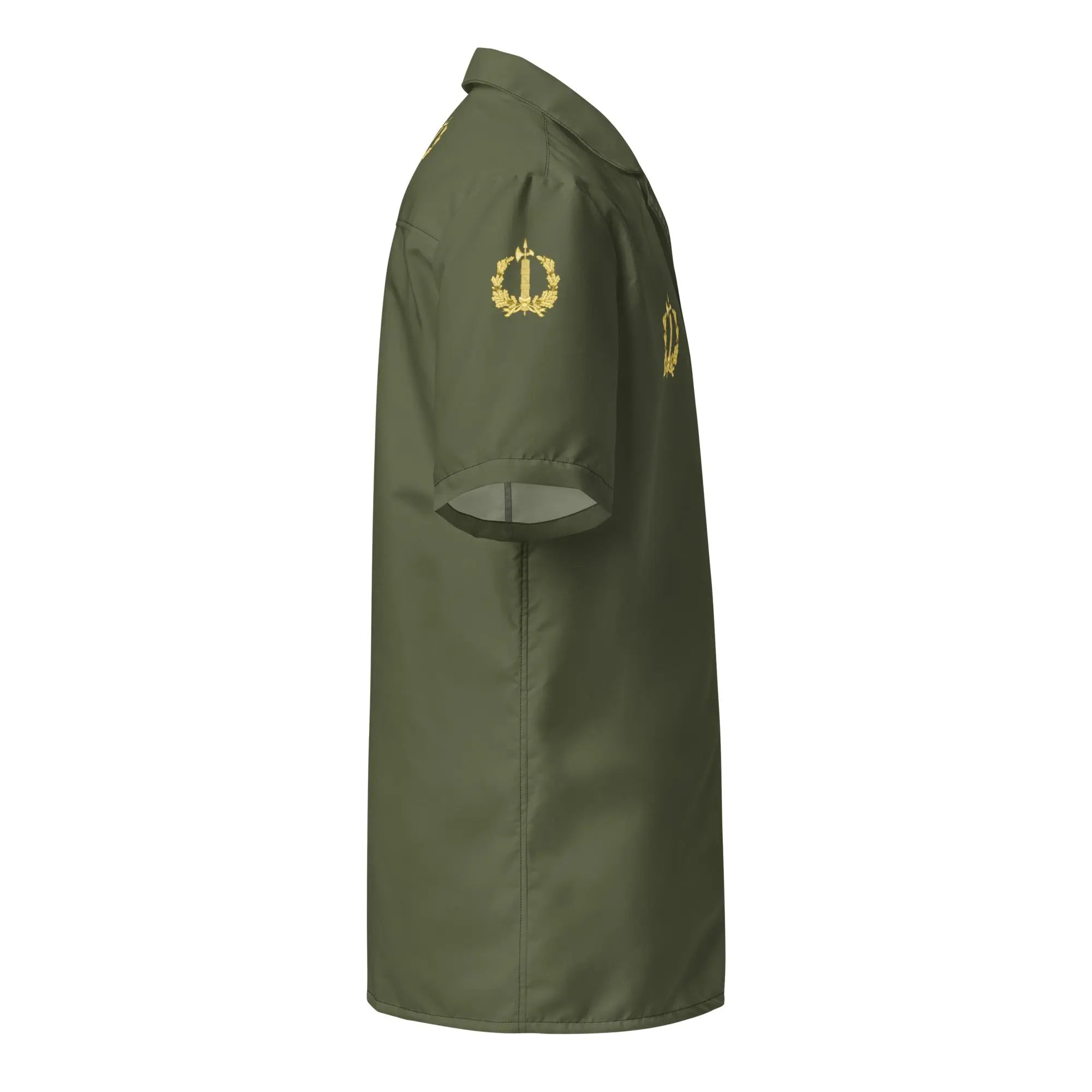 Comprar Camisa Cuerpo Jurídico Militar manga corta unisex Bandera España La Flamenca de Borgoña Patricia Muñoz VOX