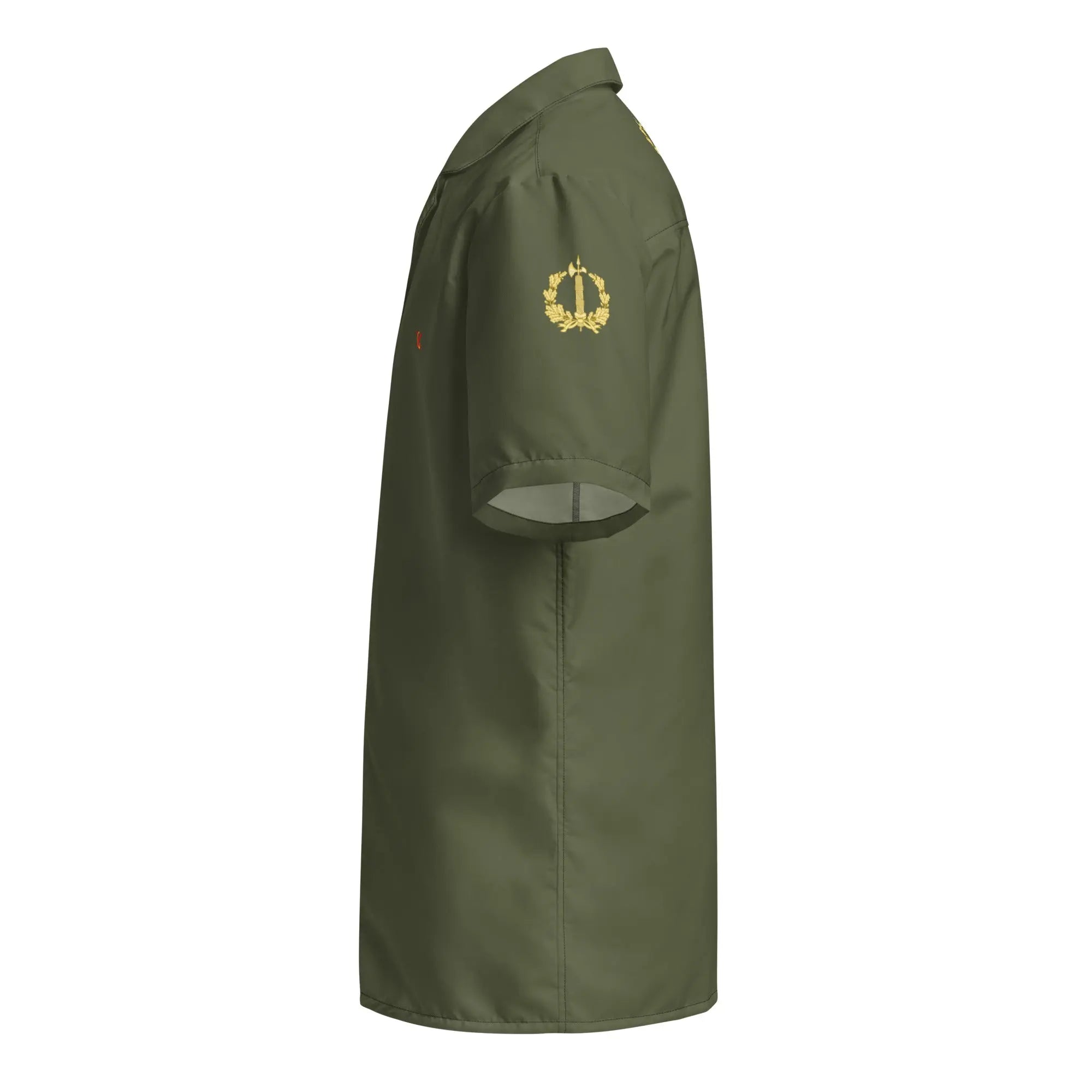 Comprar Camisa Cuerpo Jurídico Militar manga corta unisex Bandera España La Flamenca de Borgoña Patricia Muñoz VOX