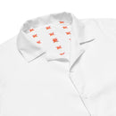 Comprar Camisa blanca manga corta unisex La Flamenca de Borgoña, Bandera de España, Cruz de Borgoña, Patricia Muñoz, VOX, Santiago Abascal
