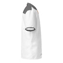 Comprar Camisa de España blanca y gris manga corta unisex Bandera España La Flamenca de Borgoña Patricia Muñoz VOX