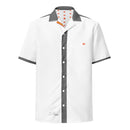 Comprar Camisa de España blanca y gris manga corta unisex Bandera España La Flamenca de Borgoña Patricia Muñoz VOX