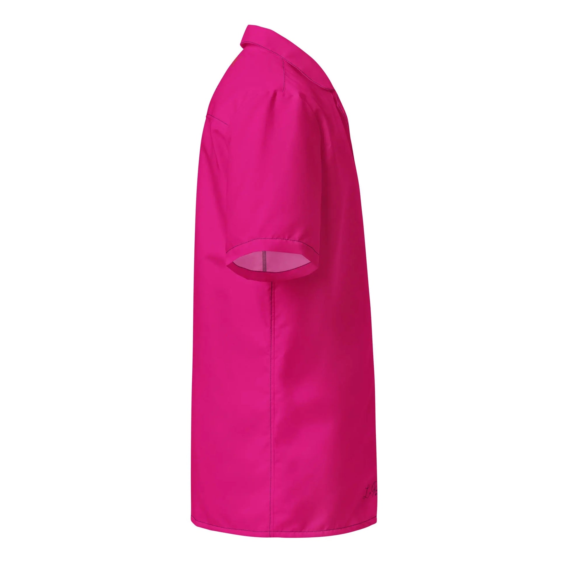 Comprar Camisa de España fucsia rosa capote manga corta unisex Bandera España La Flamenca de Borgoña Patricia Muñoz VOX