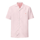 Comprar Camisa rayas rosas manga corta unisex Bandera España La Flamenca de Borgoña Patricia Muñoz VOX