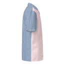 Comprar Camisa rayas rosas y azules manga corta unisex Bandera España La Flamenca de Borgoña Patricia Muñoz VOX