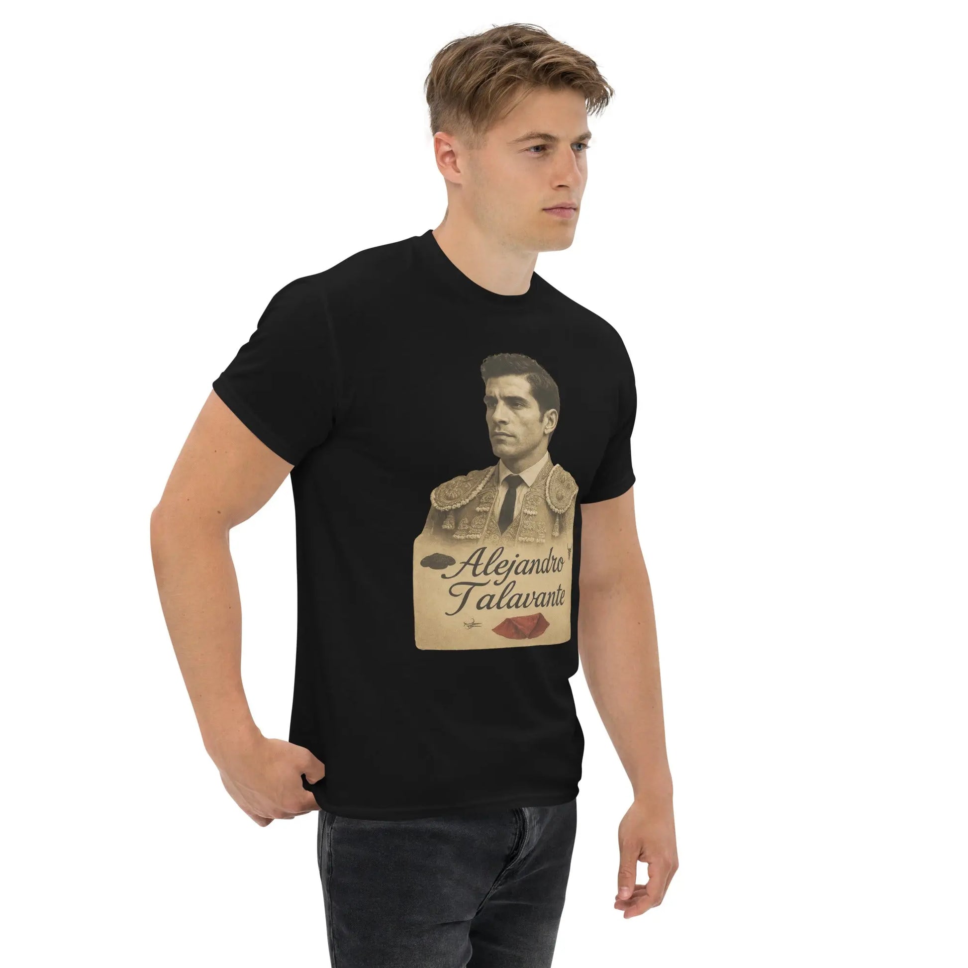 Comprar Camiseta Alejandro Talavante - clásica unisex La Flamenca de Borgoña Bandera España