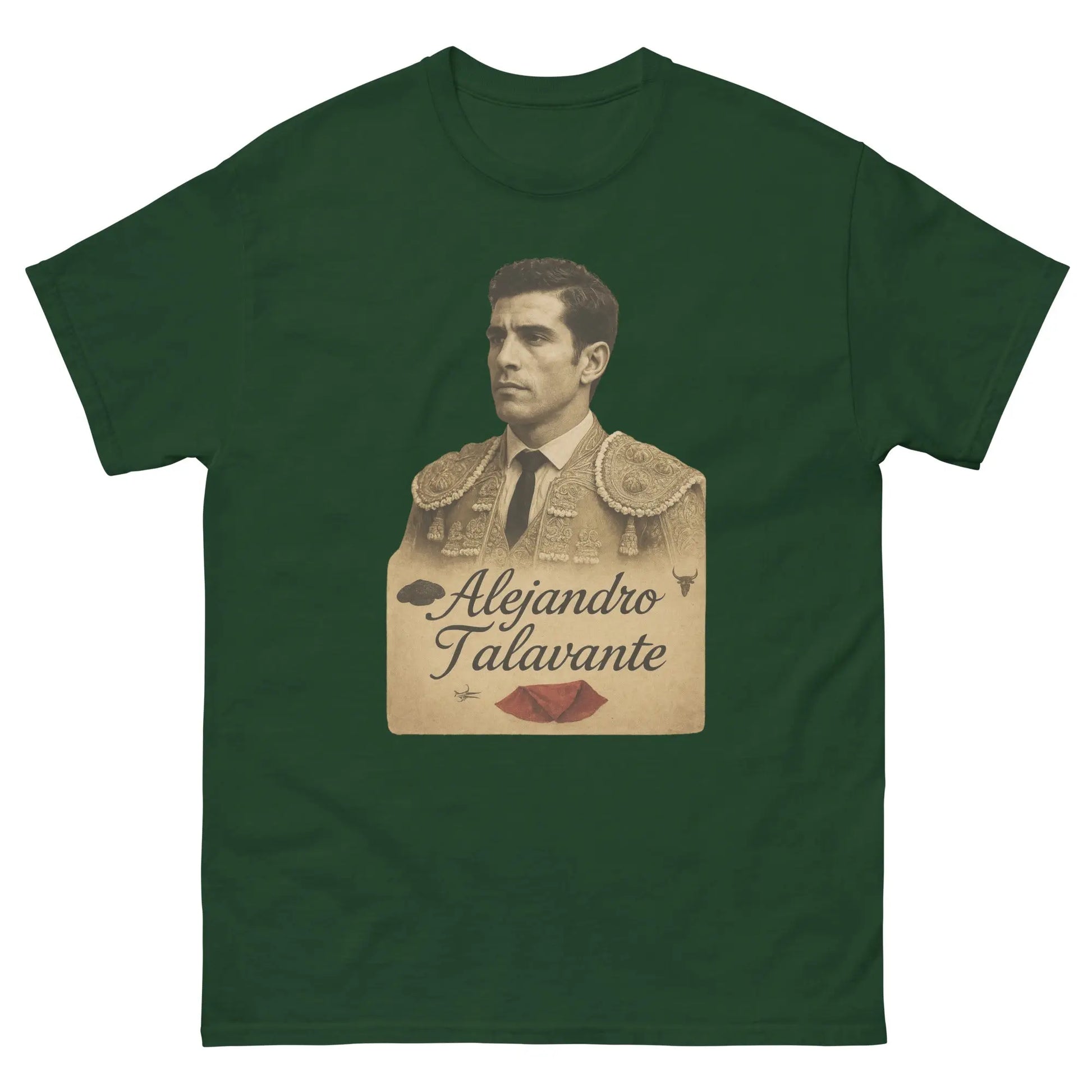 Comprar Camiseta Alejandro Talavante - clásica unisex La Flamenca de Borgoña Bandera España