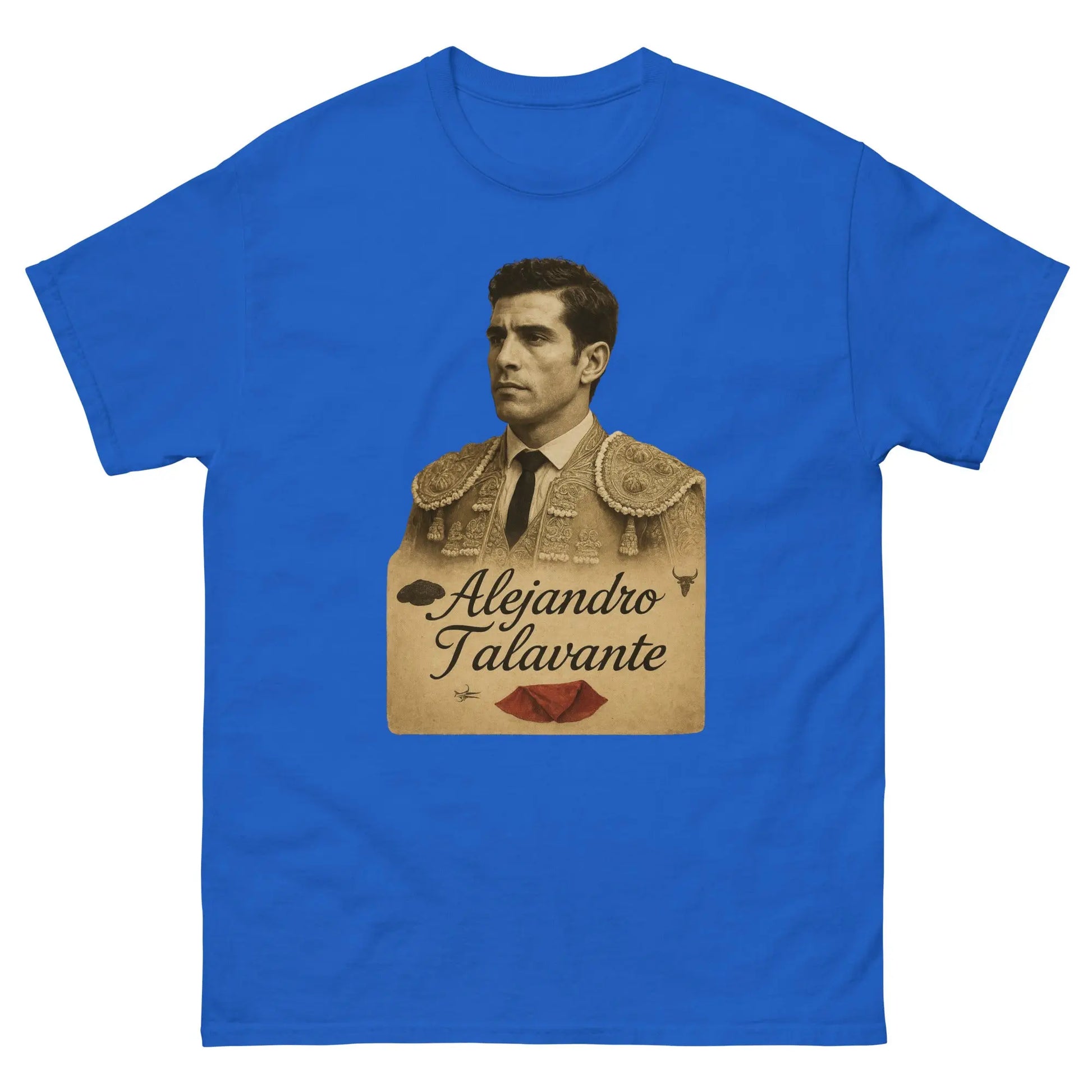 Comprar Camiseta Alejandro Talavante - clásica unisex La Flamenca de Borgoña Bandera España