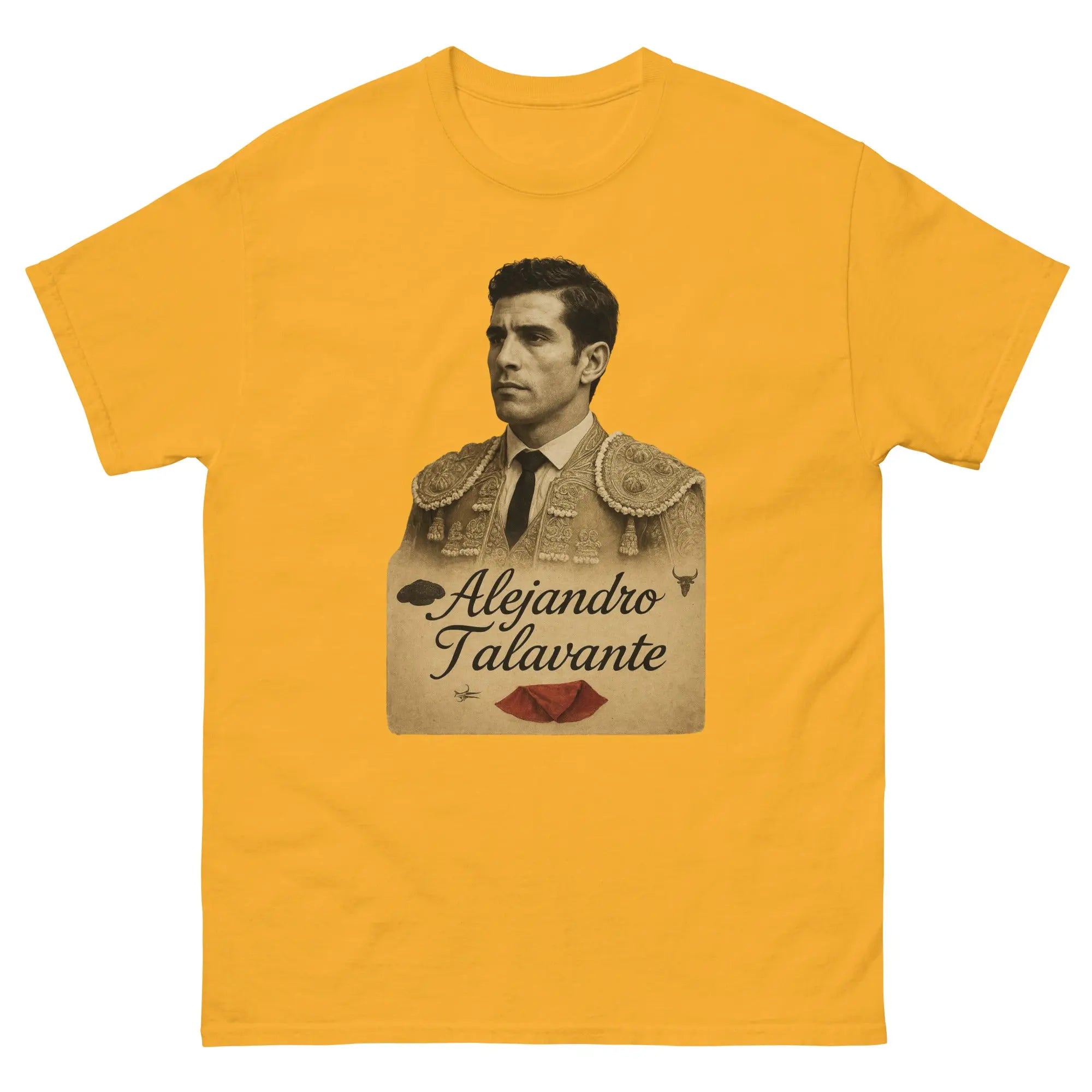 Comprar Camiseta Alejandro Talavante - clásica unisex La Flamenca de Borgoña Bandera España