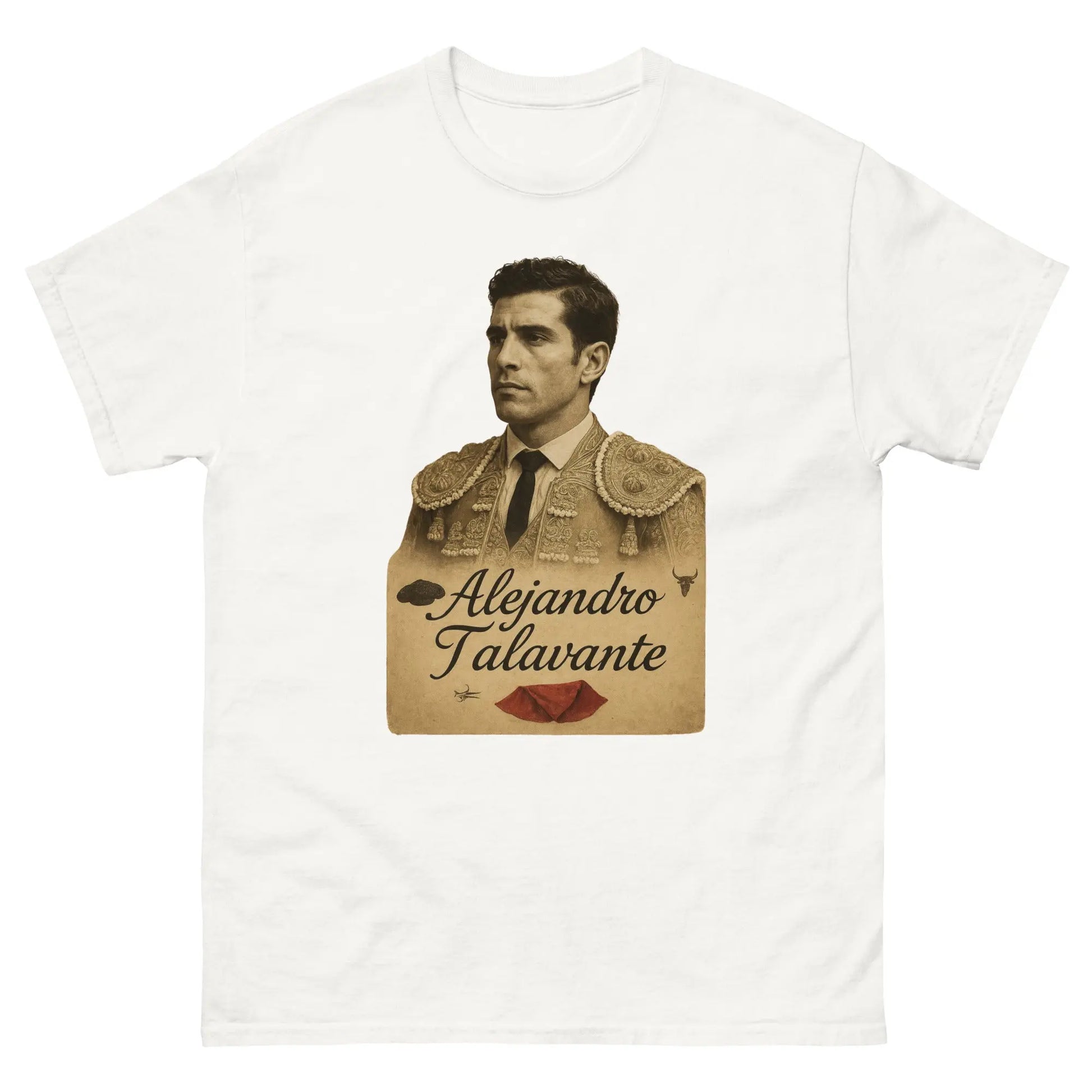 Comprar Camiseta Alejandro Talavante - clásica unisex La Flamenca de Borgoña Bandera España