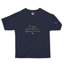 Comprar Camiseta Champion hombre "Tu regere imperio fluctus Hispane Memento" La Flamenca de Borgoña Bandera España