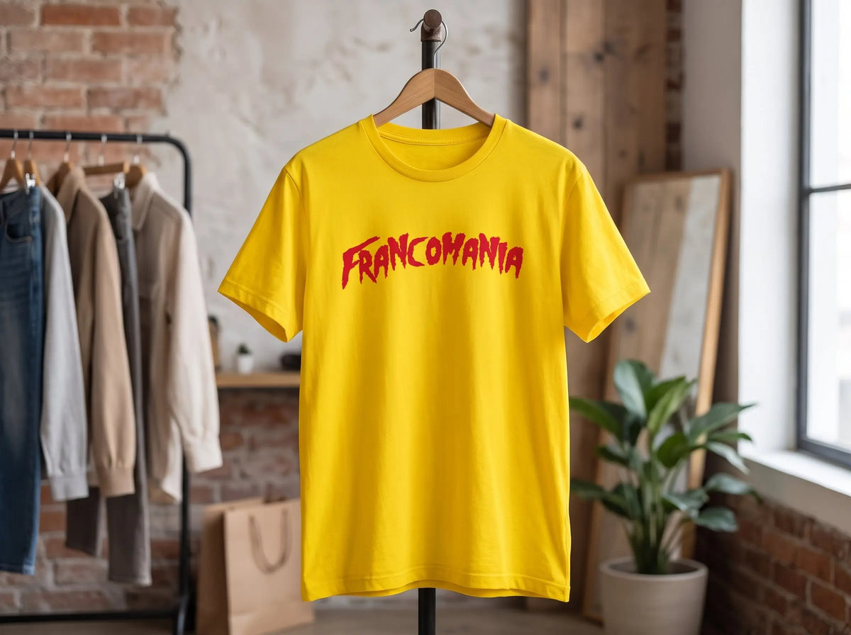 Comprar Camiseta Francomania La Flamenca de Borgoña Bandera España