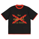 Comprar Camiseta clásica de punto "Ser español es un Honor" La Flamenca de Borgoña Bandera España