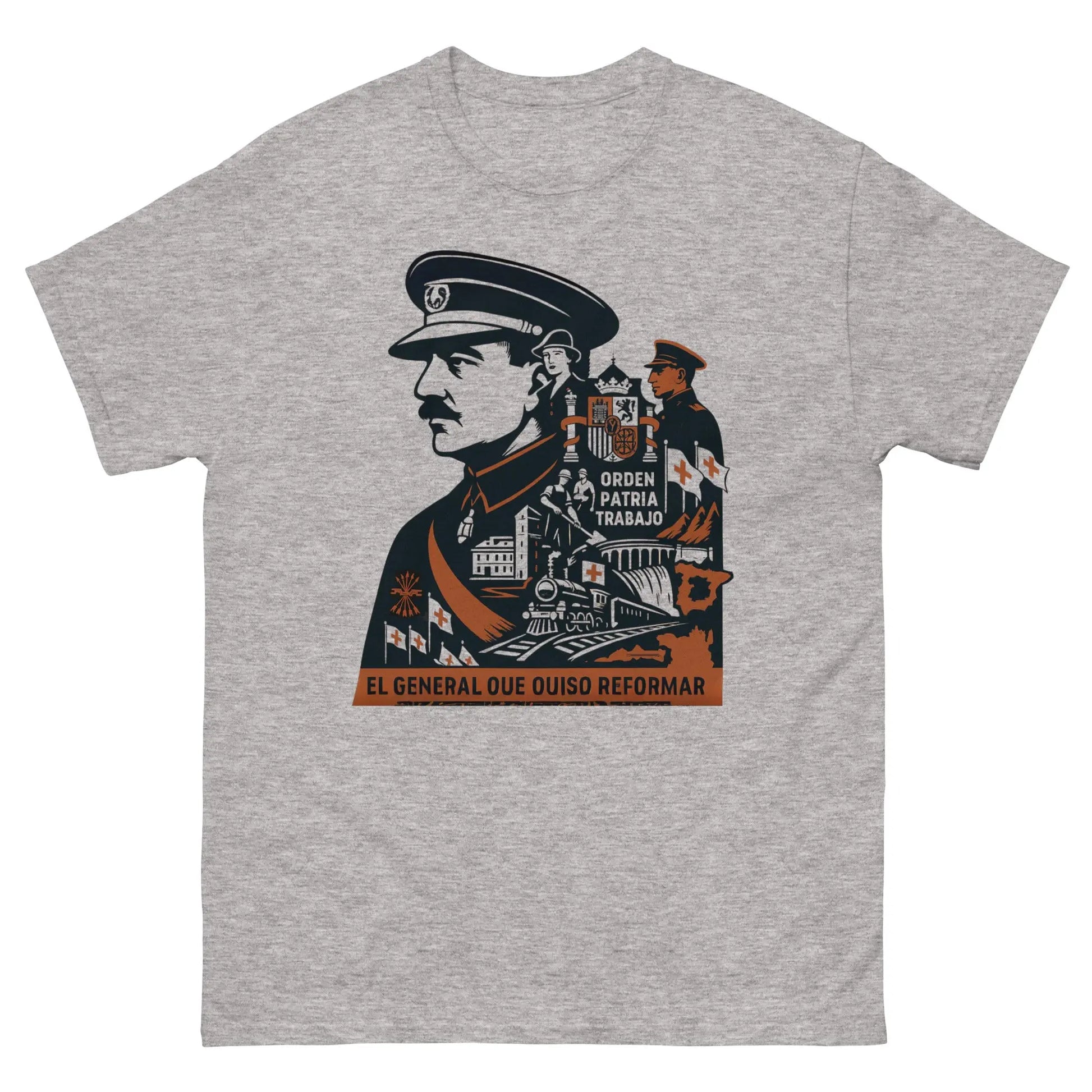 Comprar Camiseta clásica unisex La Flamenca de Borgoña, Bandera de España, Cruz de Borgoña, Patricia Muñoz, VOX