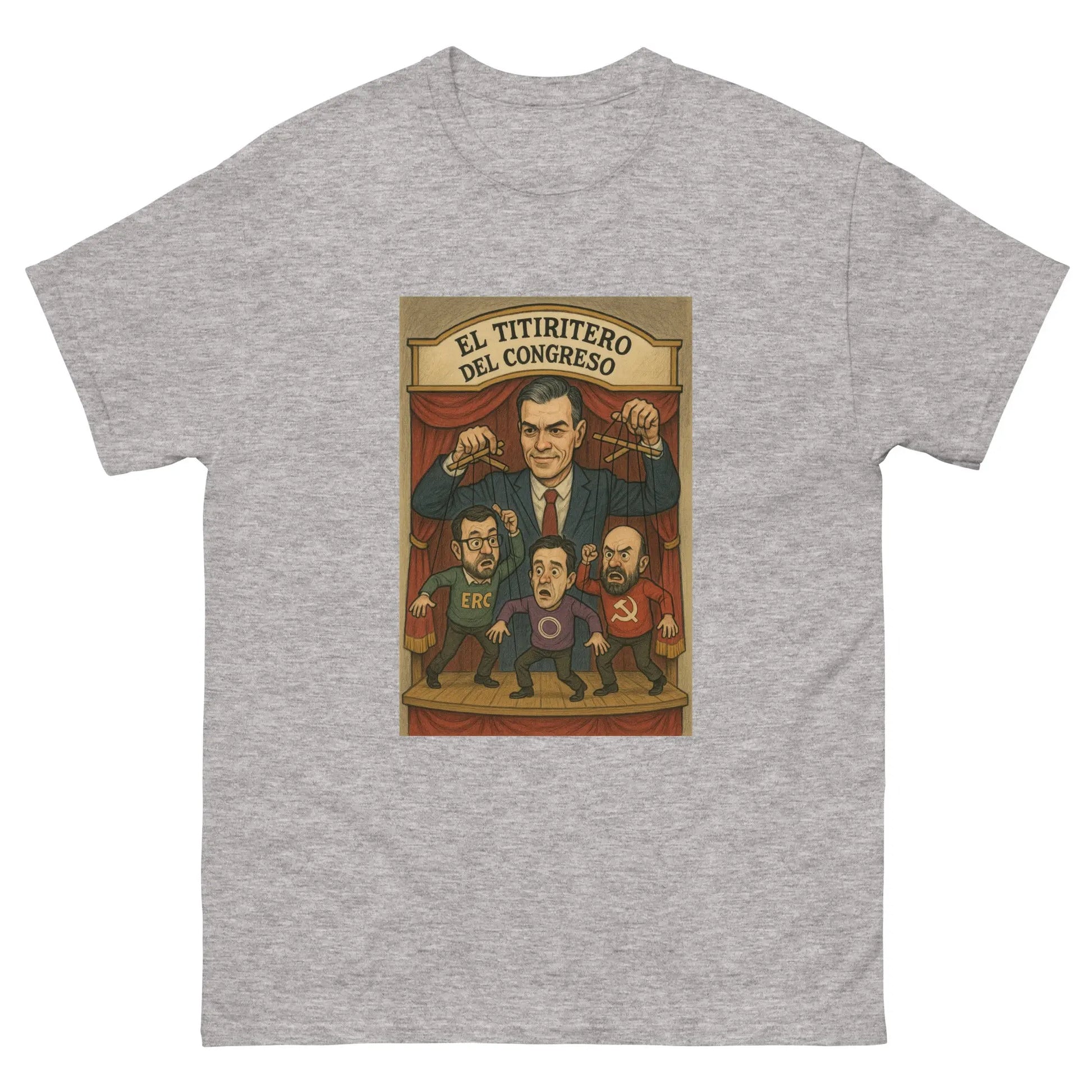 Comprar Camiseta clásica unisex La Flamenca de Borgoña, Bandera de España, Cruz de Borgoña, Patricia Muñoz, VOX