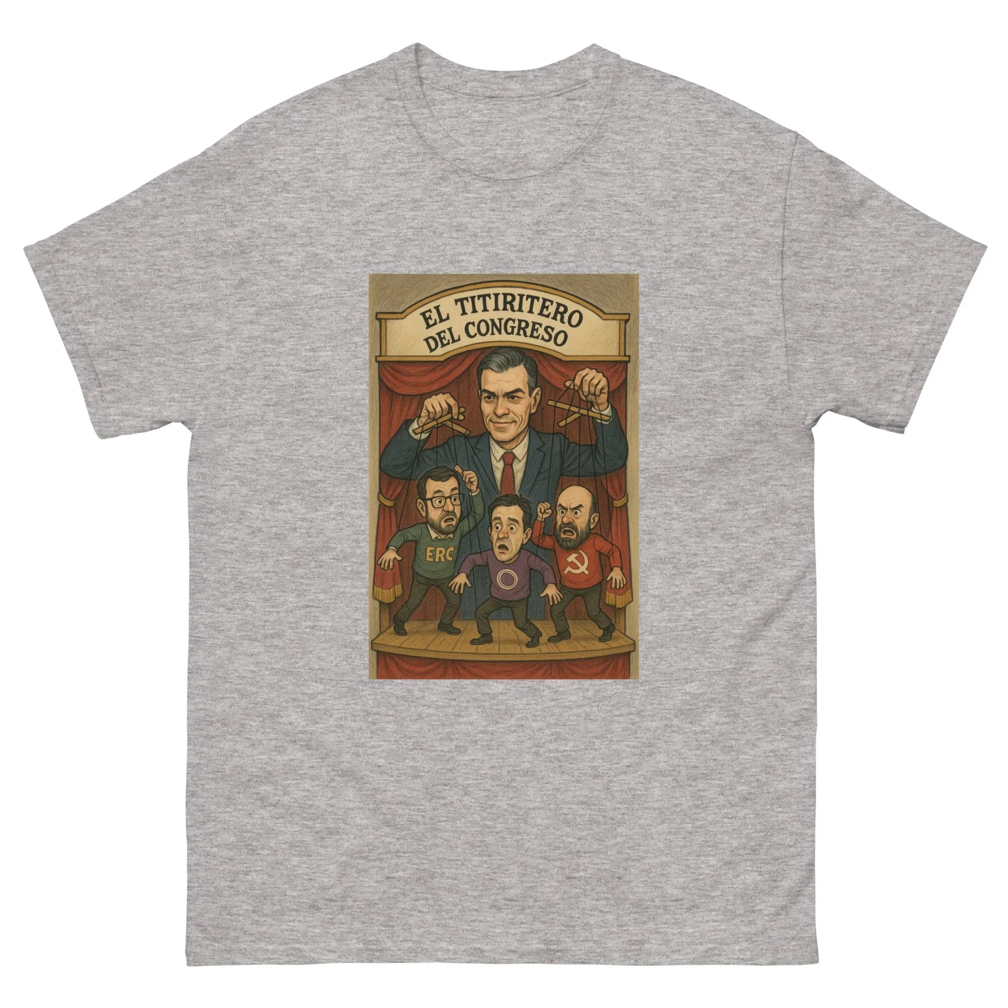 Comprar Camiseta clásica unisex La Flamenca de Borgoña, Bandera de España, Cruz de Borgoña, Patricia Muñoz, VOX