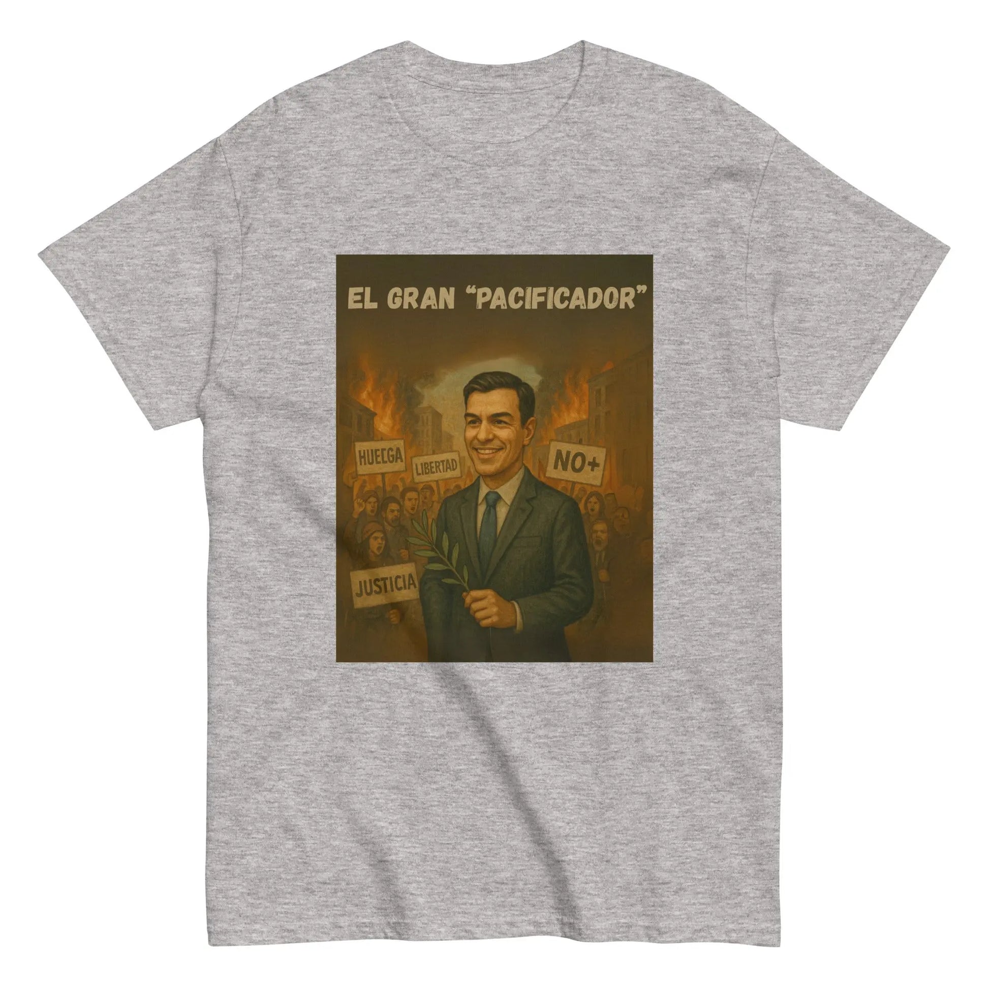 Comprar Camiseta clásica unisex La Flamenca de Borgoña, Bandera de España, Cruz de Borgoña, Patricia Muñoz, VOX