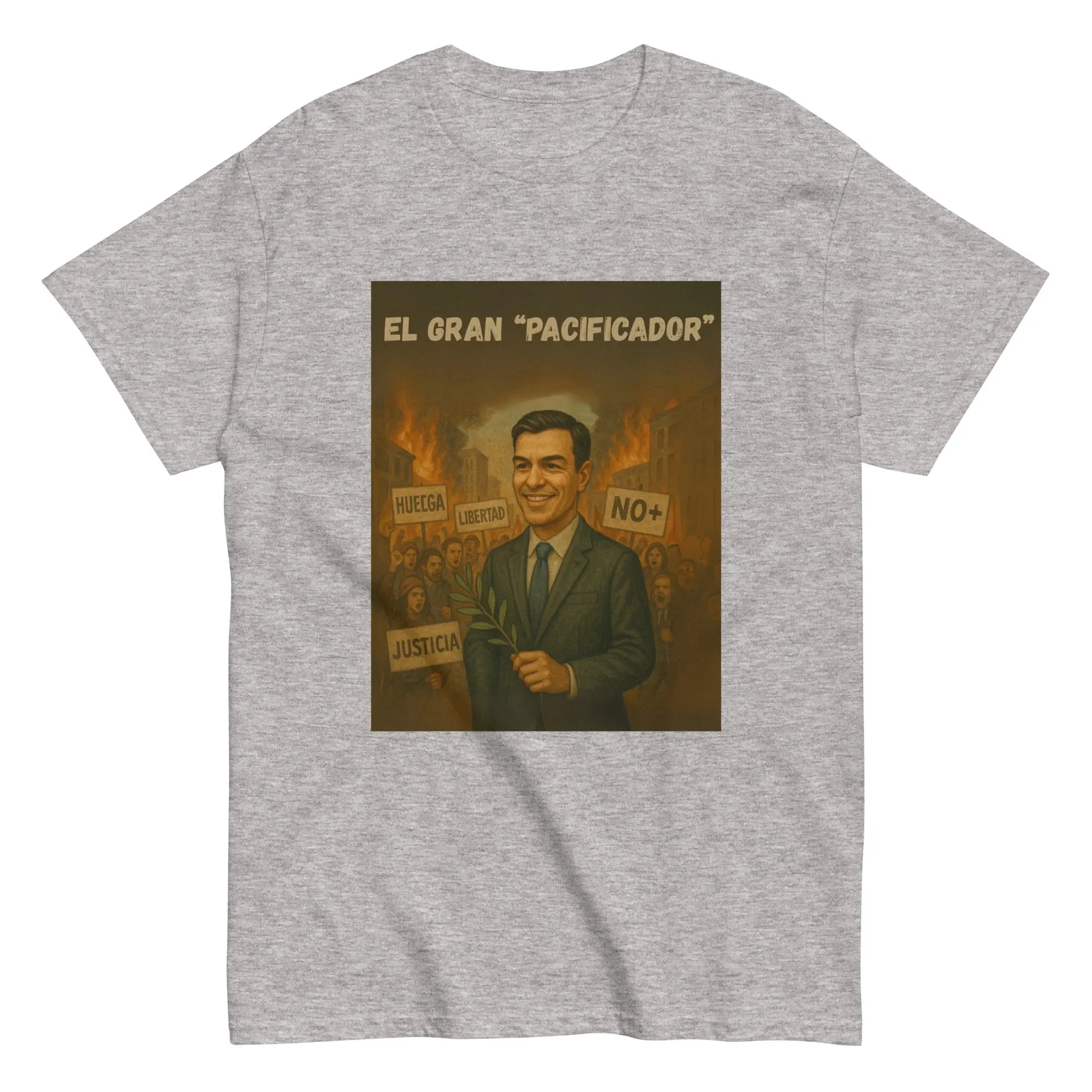 Comprar Camiseta clásica unisex La Flamenca de Borgoña, Bandera de España, Cruz de Borgoña, Patricia Muñoz, VOX