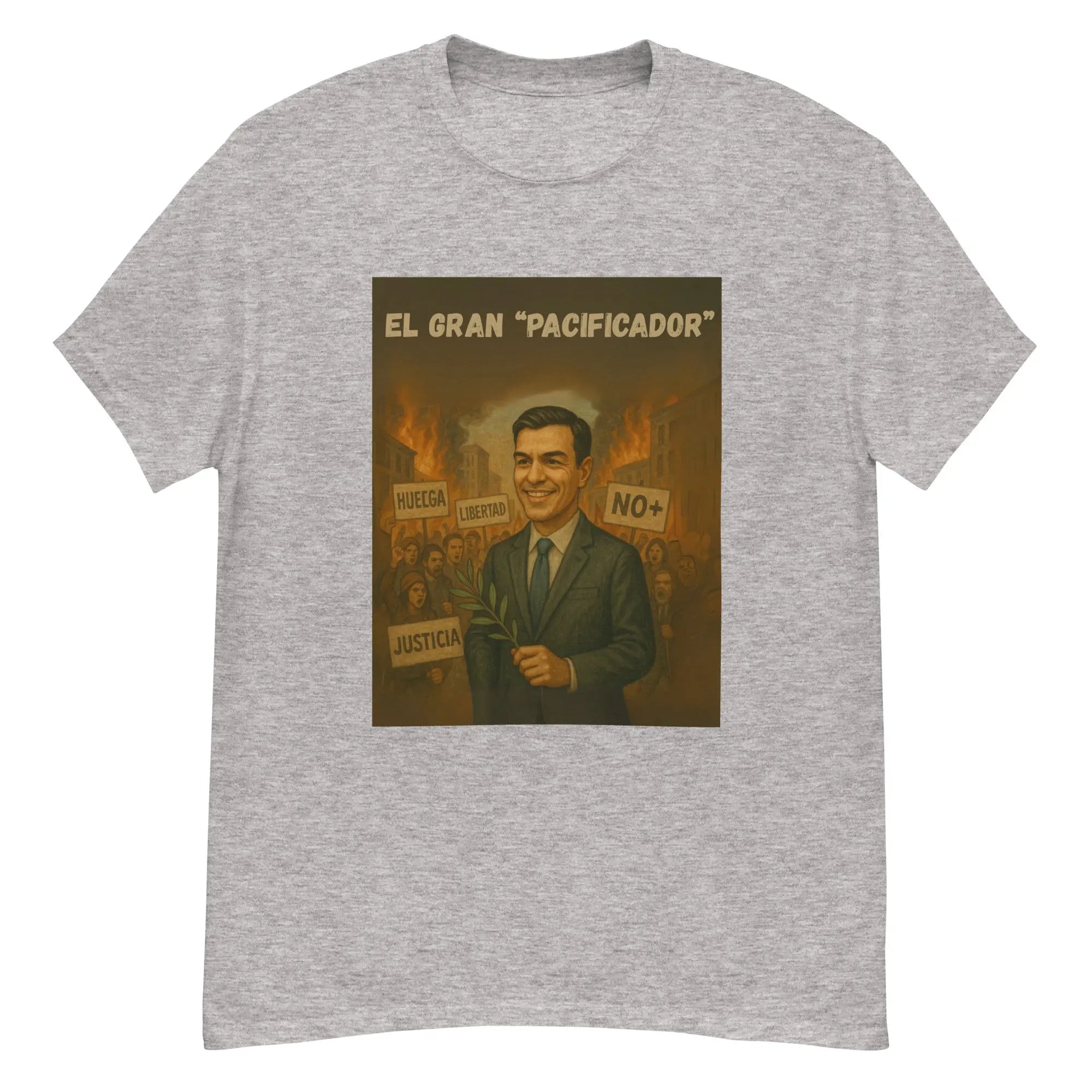 Comprar Camiseta clásica unisex La Flamenca de Borgoña, Bandera de España, Cruz de Borgoña, Patricia Muñoz, VOX