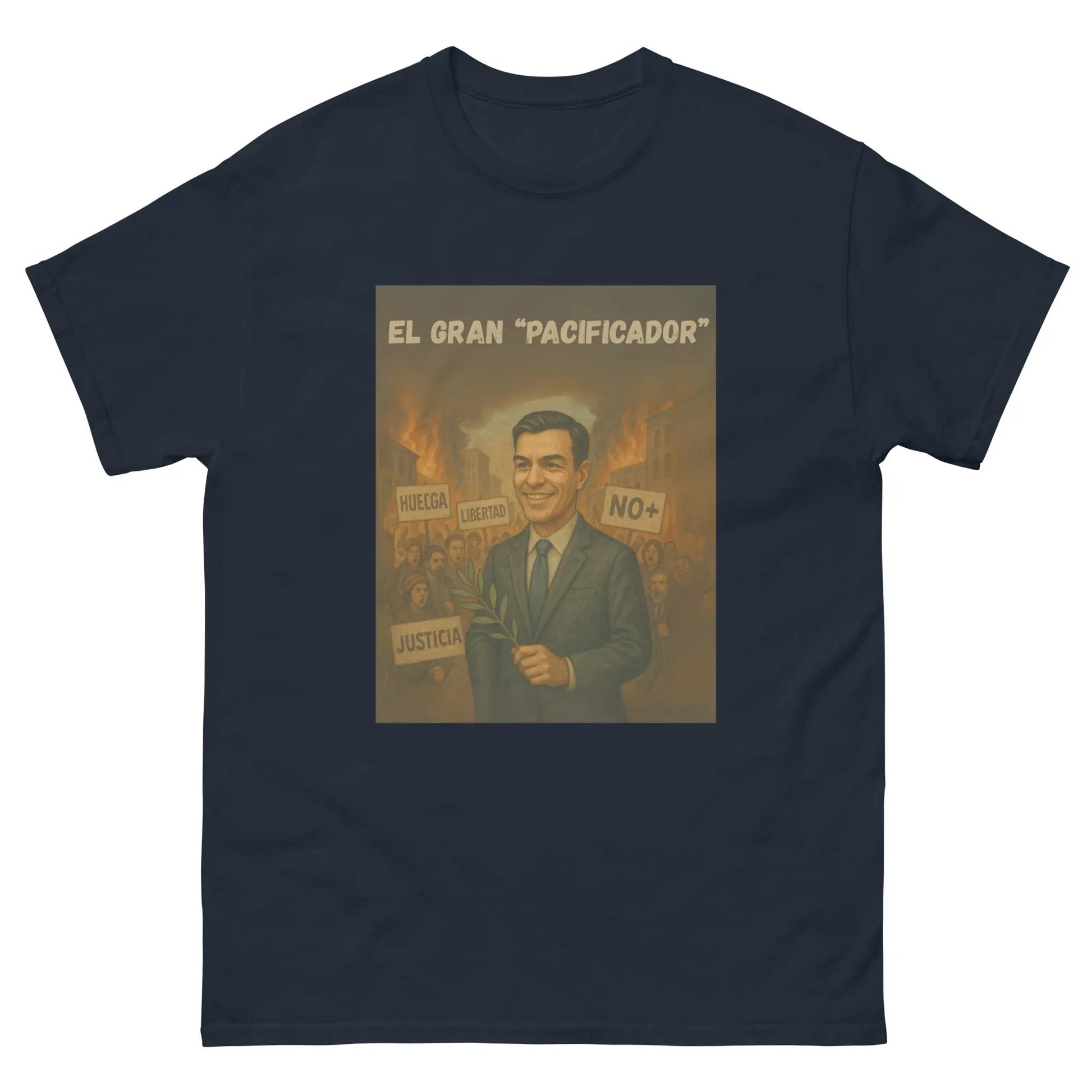 Comprar Camiseta clásica unisex La Flamenca de Borgoña, Bandera de España, Cruz de Borgoña, Patricia Muñoz, VOX