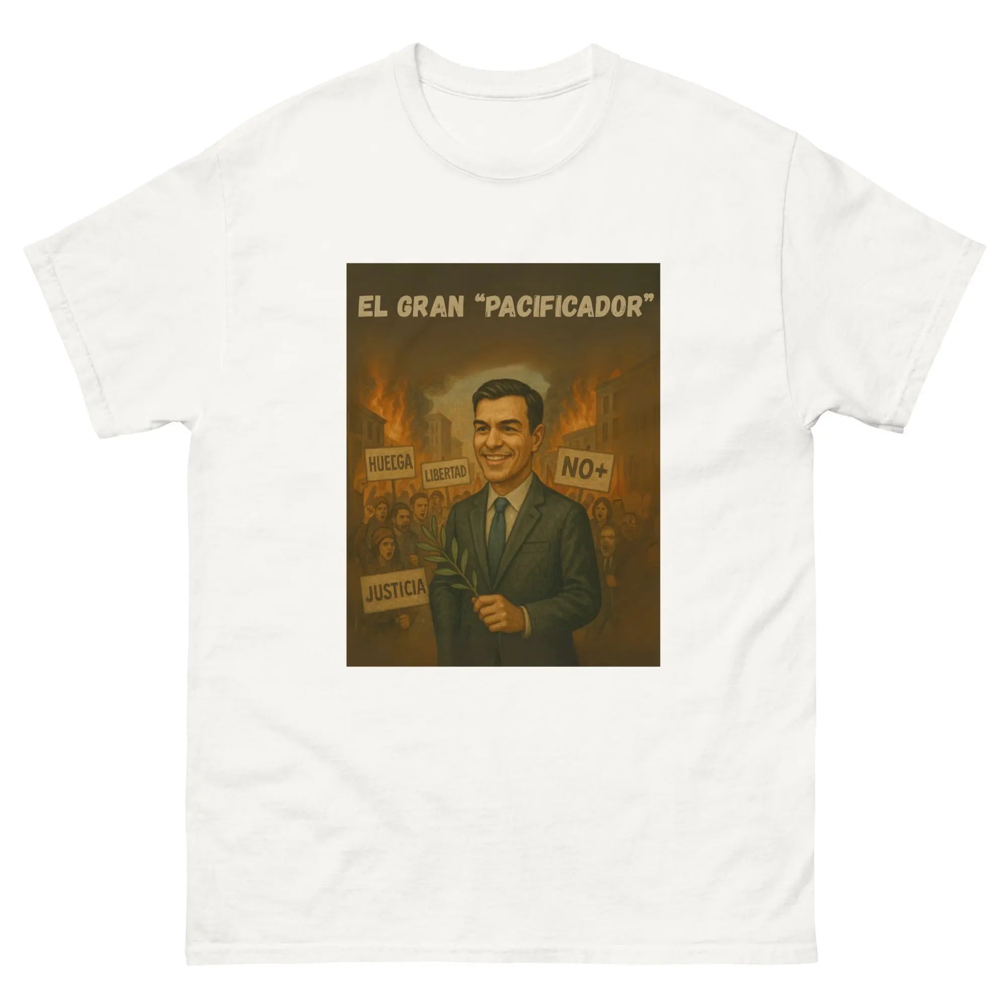 Comprar Camiseta clásica unisex La Flamenca de Borgoña, Bandera de España, Cruz de Borgoña, Patricia Muñoz, VOX