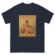 Comprar Camiseta "Toma tu voto Pedro Sánchez" Bandera España La Flamenca de Borgoña Patricia Muñoz VOX