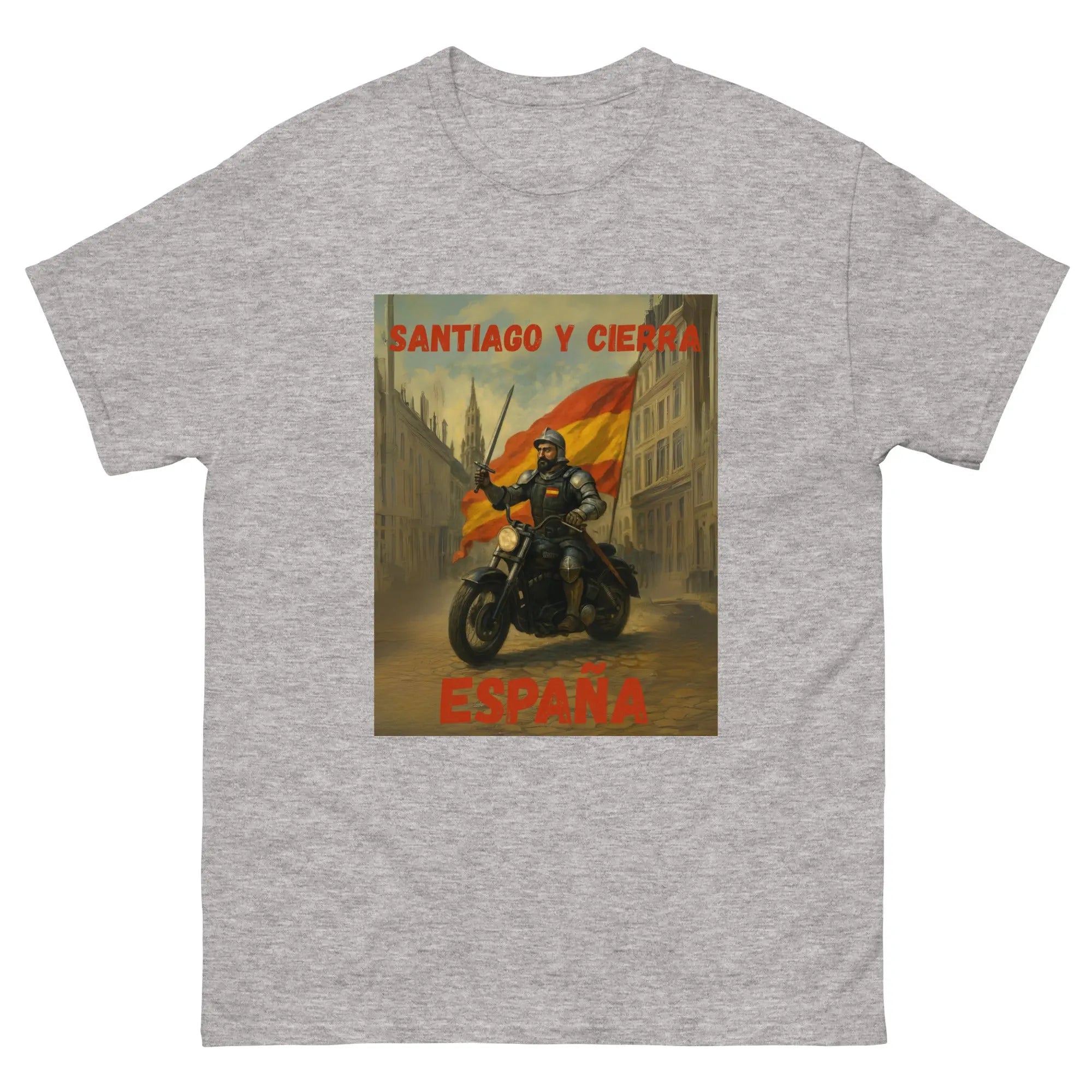 Comprar Camiseta "Santiago y cierra España" Bandera España La Flamenca de Borgoña Patricia Muñoz VOX