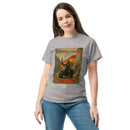 Comprar Camiseta clásica unisex La Flamenca de Borgoña, Bandera de España, Cruz de Borgoña, Patricia Muñoz, VOX