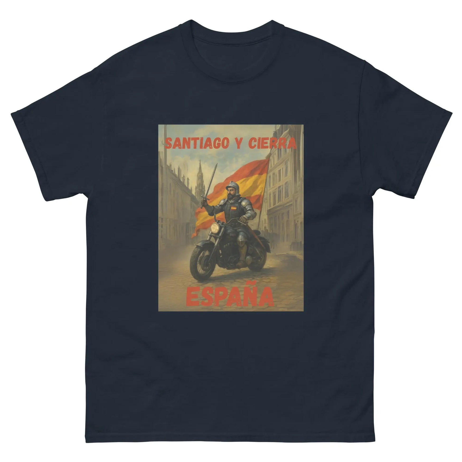 Comprar Camiseta "Santiago y cierra España" Bandera España La Flamenca de Borgoña Patricia Muñoz VOX