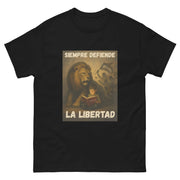 Comprar Camiseta clásica unisex La Flamenca de Borgoña, Bandera de España, Cruz de Borgoña, Patricia Muñoz, VOX