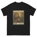 Comprar Camiseta clásica unisex La Flamenca de Borgoña, Bandera de España, Cruz de Borgoña, Patricia Muñoz, VOX