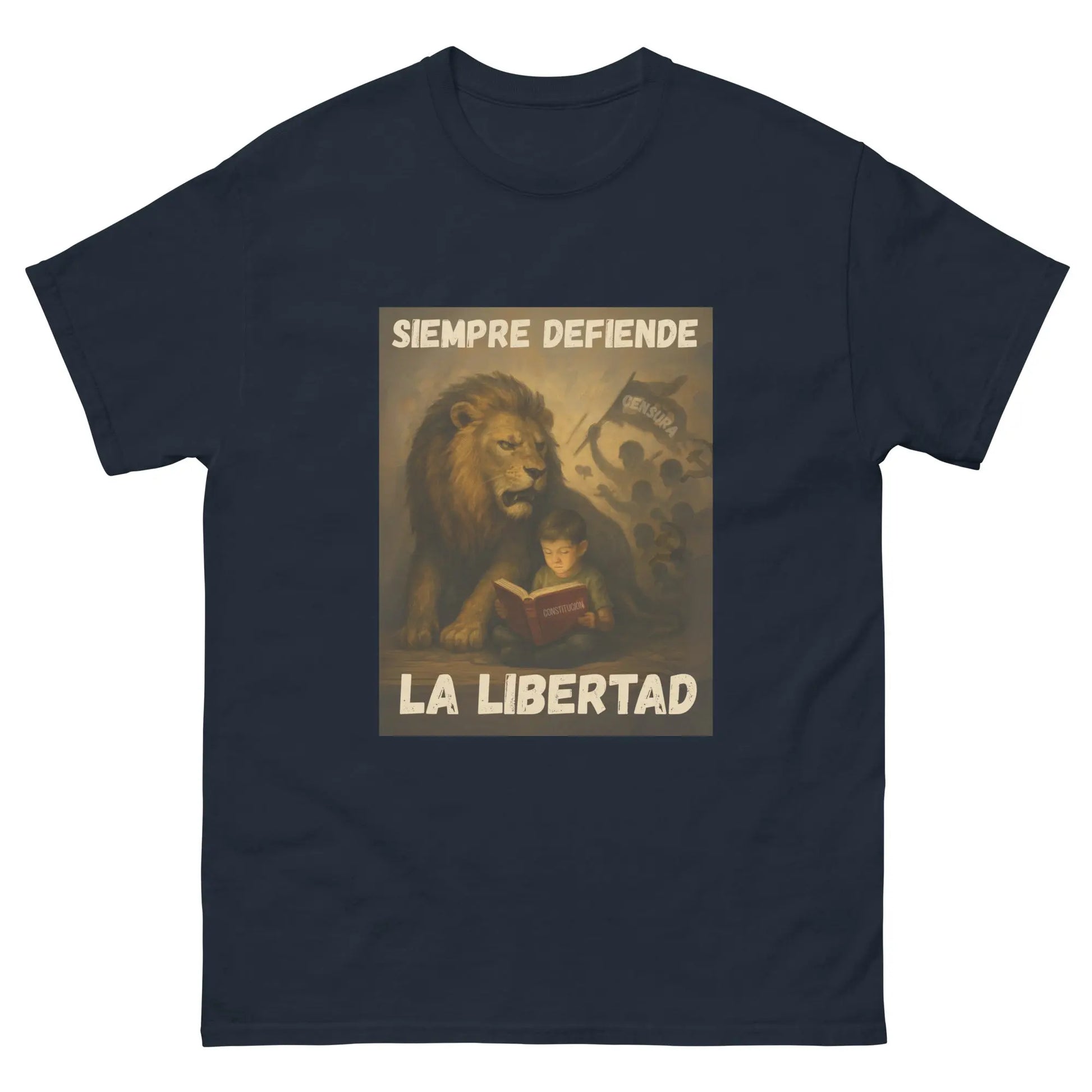 Comprar Camiseta clásica unisex La Flamenca de Borgoña, Bandera de España, Cruz de Borgoña, Patricia Muñoz, VOX