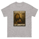 Comprar Camiseta clásica unisex La Flamenca de Borgoña, Bandera de España, Cruz de Borgoña, Patricia Muñoz, VOX