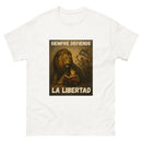 Comprar Camiseta clásica unisex La Flamenca de Borgoña, Bandera de España, Cruz de Borgoña, Patricia Muñoz, VOX