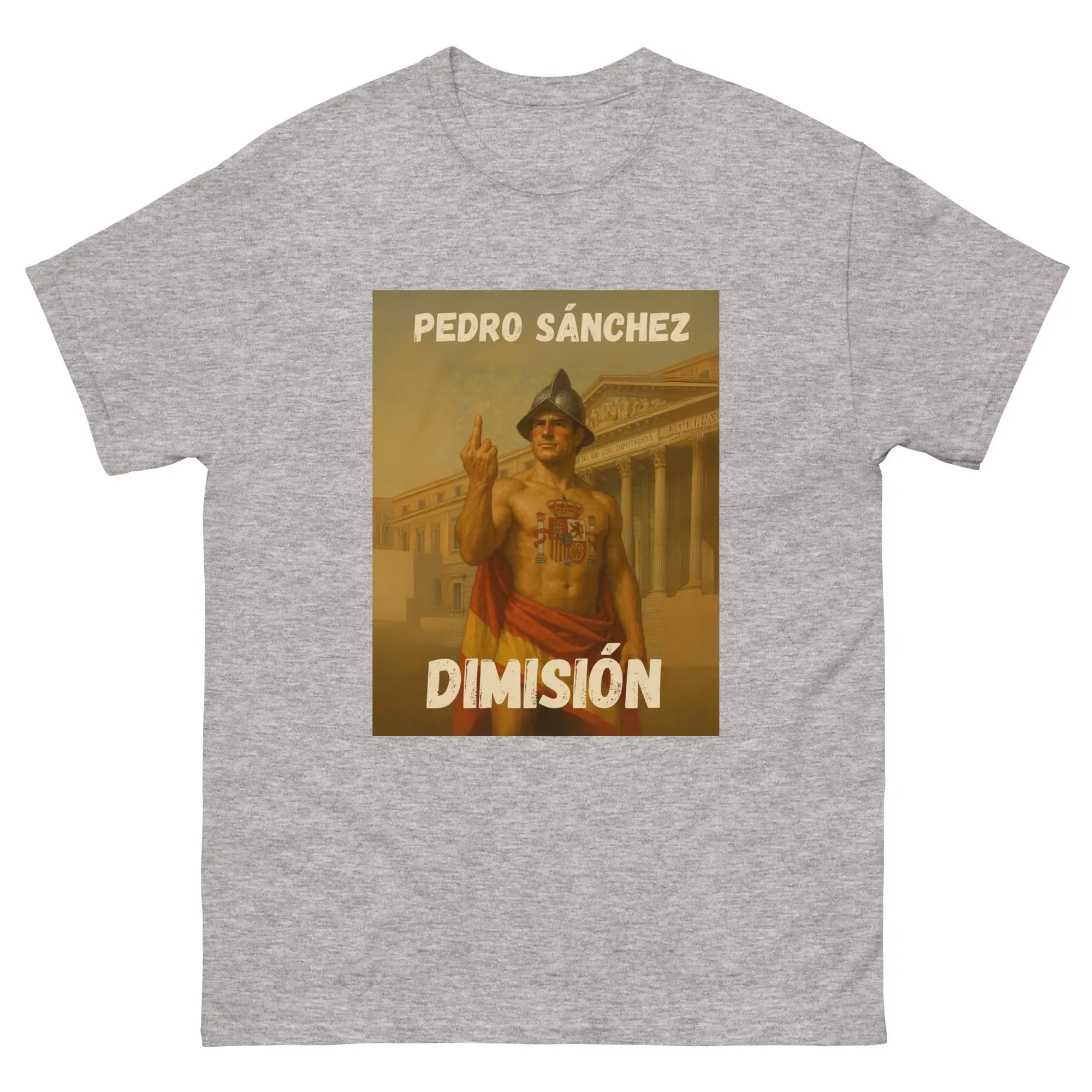 Comprar Camiseta clásica unisex La Flamenca de Borgoña, Bandera de España, Cruz de Borgoña, Patricia Muñoz, VOX